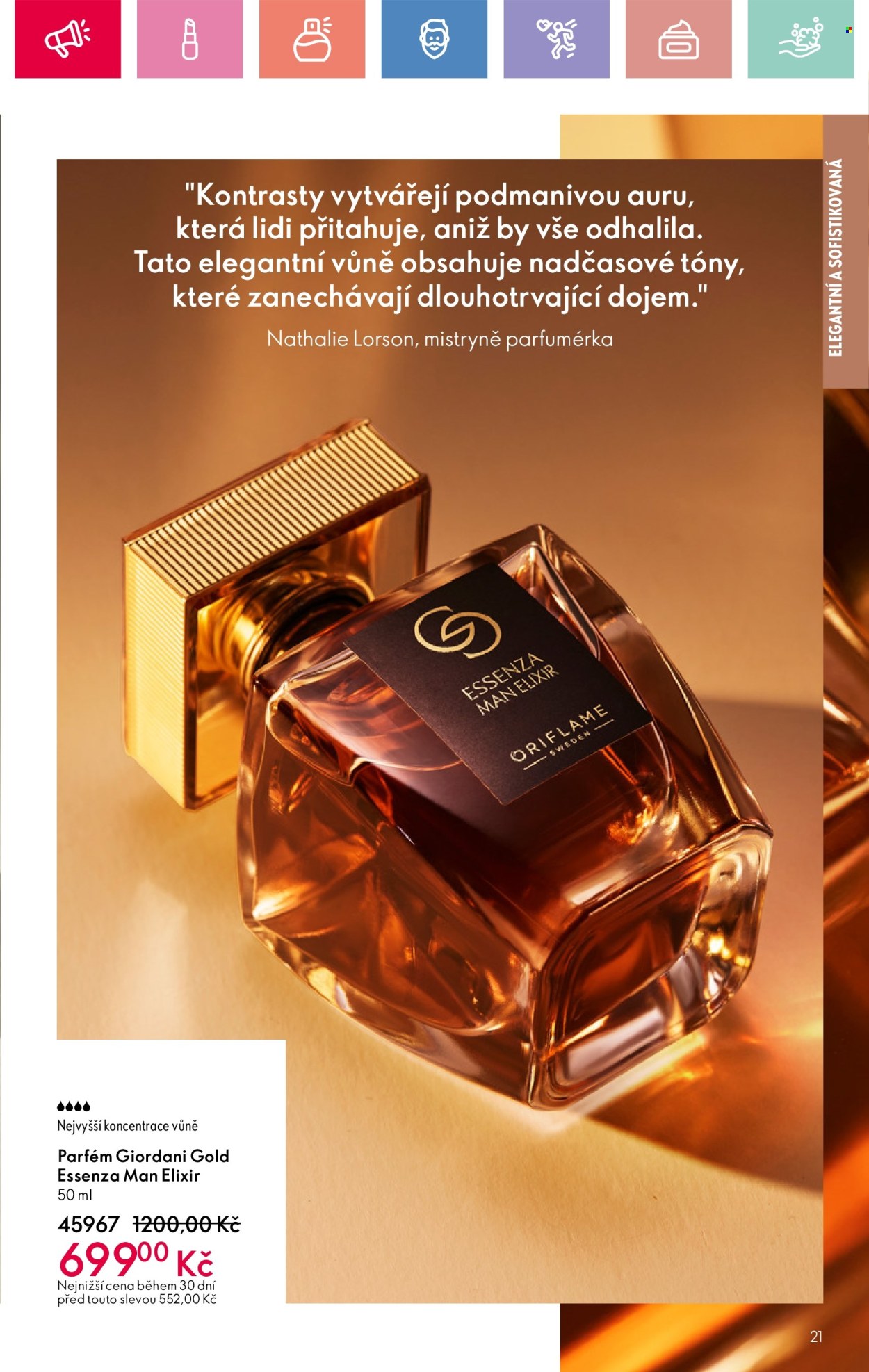 Leták ORIFLAME - 4.5.2025 - 24.5.2025. Strana 21
