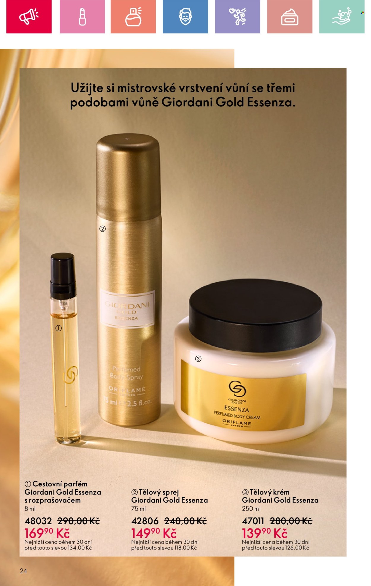 Leták ORIFLAME - 4.5.2025 - 24.5.2025. Strana 24