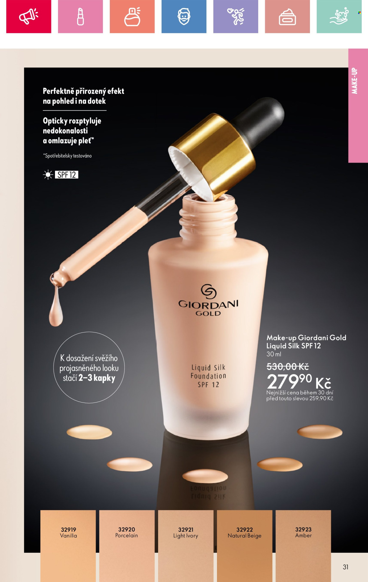 Leták ORIFLAME - 4.5.2025 - 24.5.2025. Strana 31