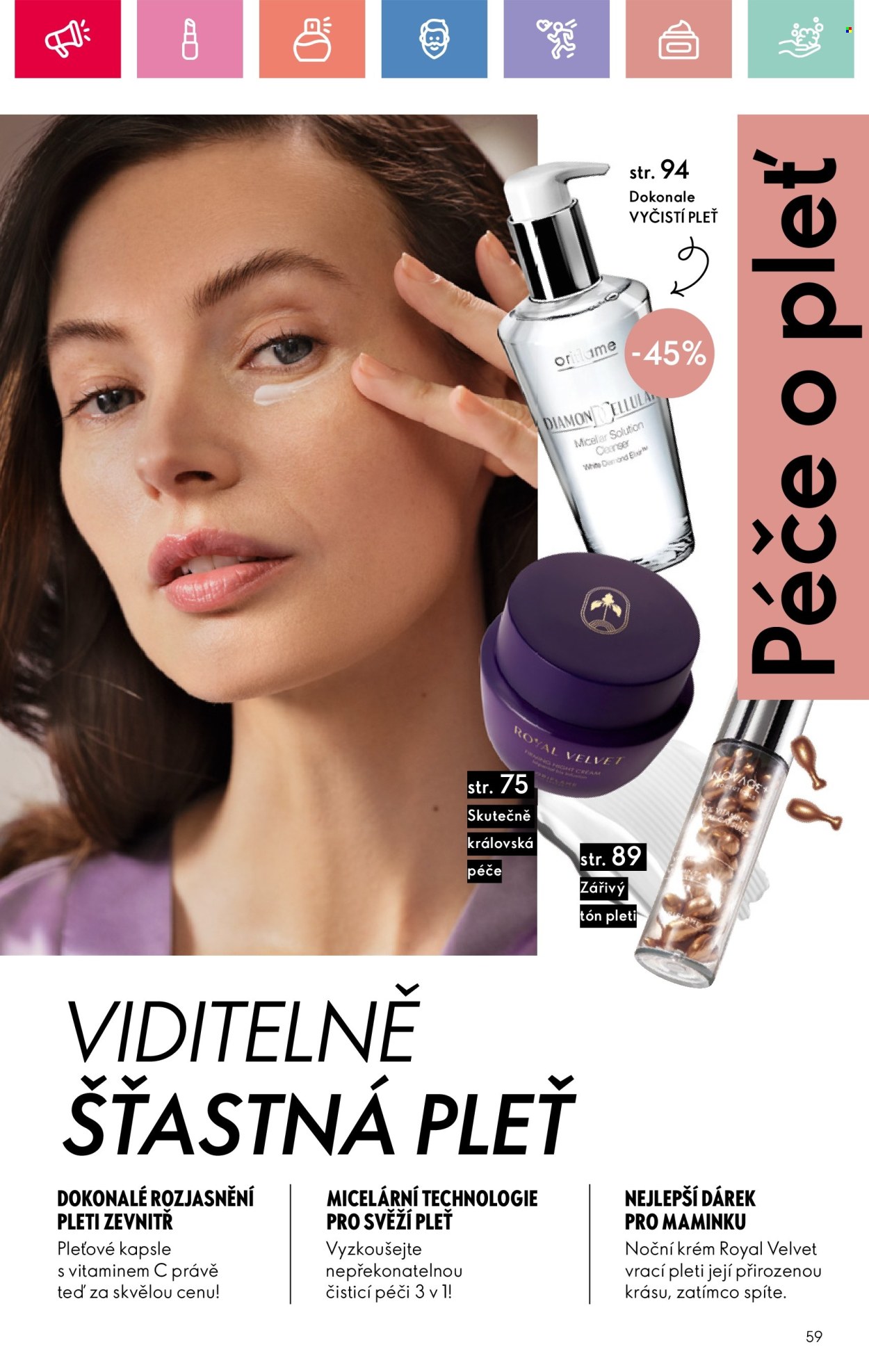 Leták ORIFLAME - 4.5.2025 - 24.5.2025. Strana 59