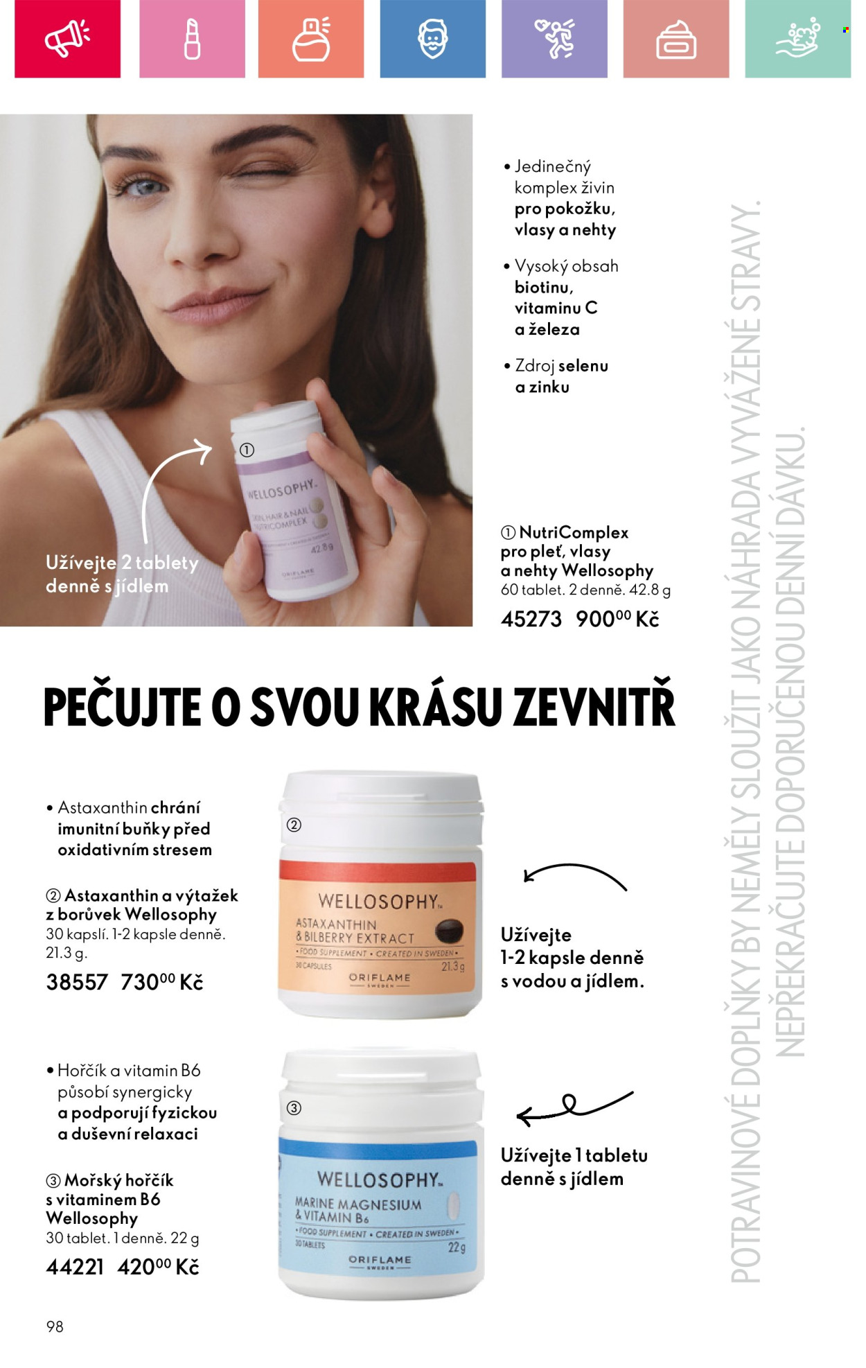 Leták ORIFLAME - 4.5.2025 - 24.5.2025. Strana 98