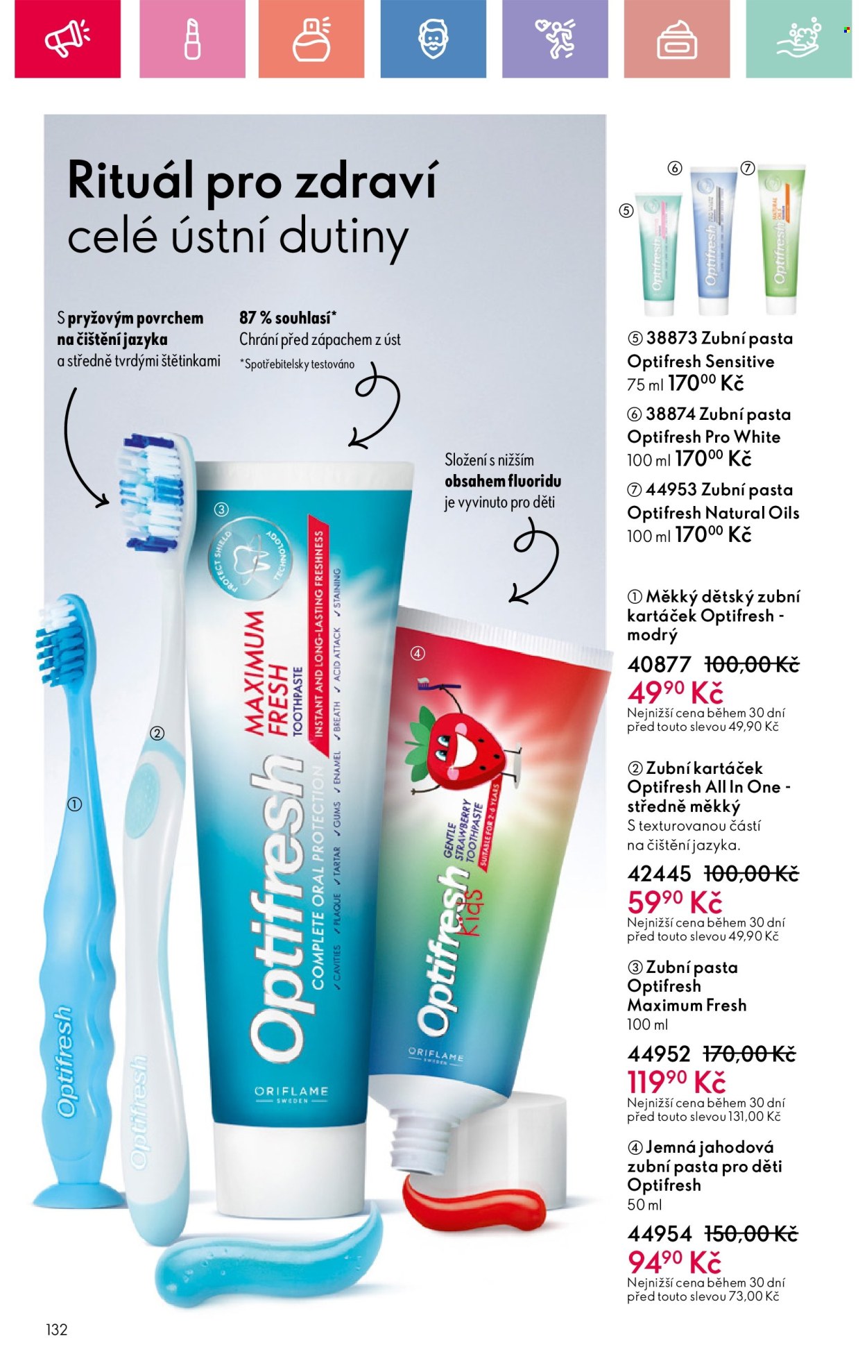 Leták ORIFLAME - 4.5.2025 - 24.5.2025. Strana 132