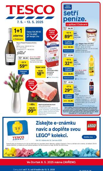 Leták TESCO - 7.5.2025 - 13.5.2025.