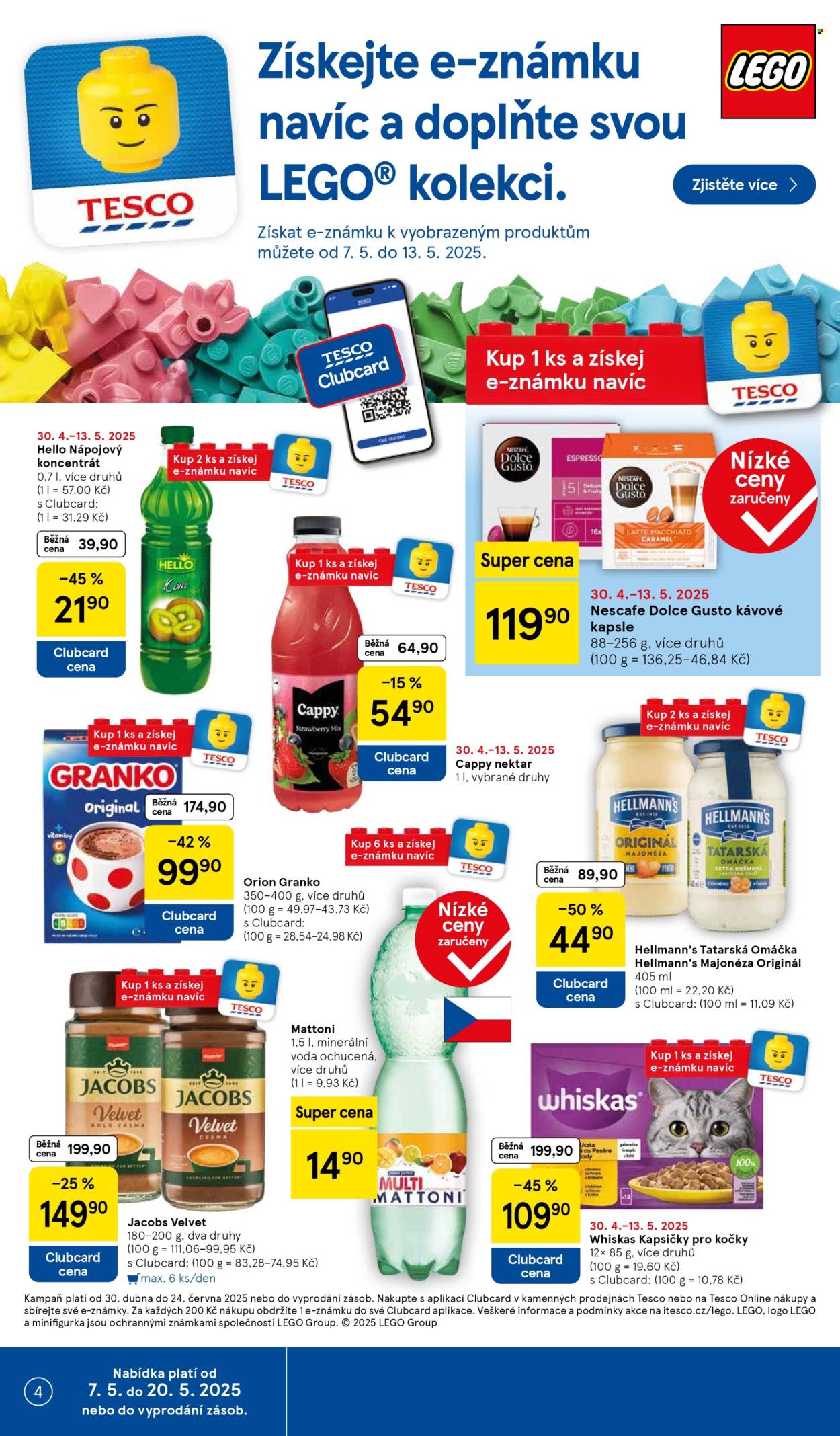 Leták TESCO - 7.5.2025 - 13.5.2025. Strana 4