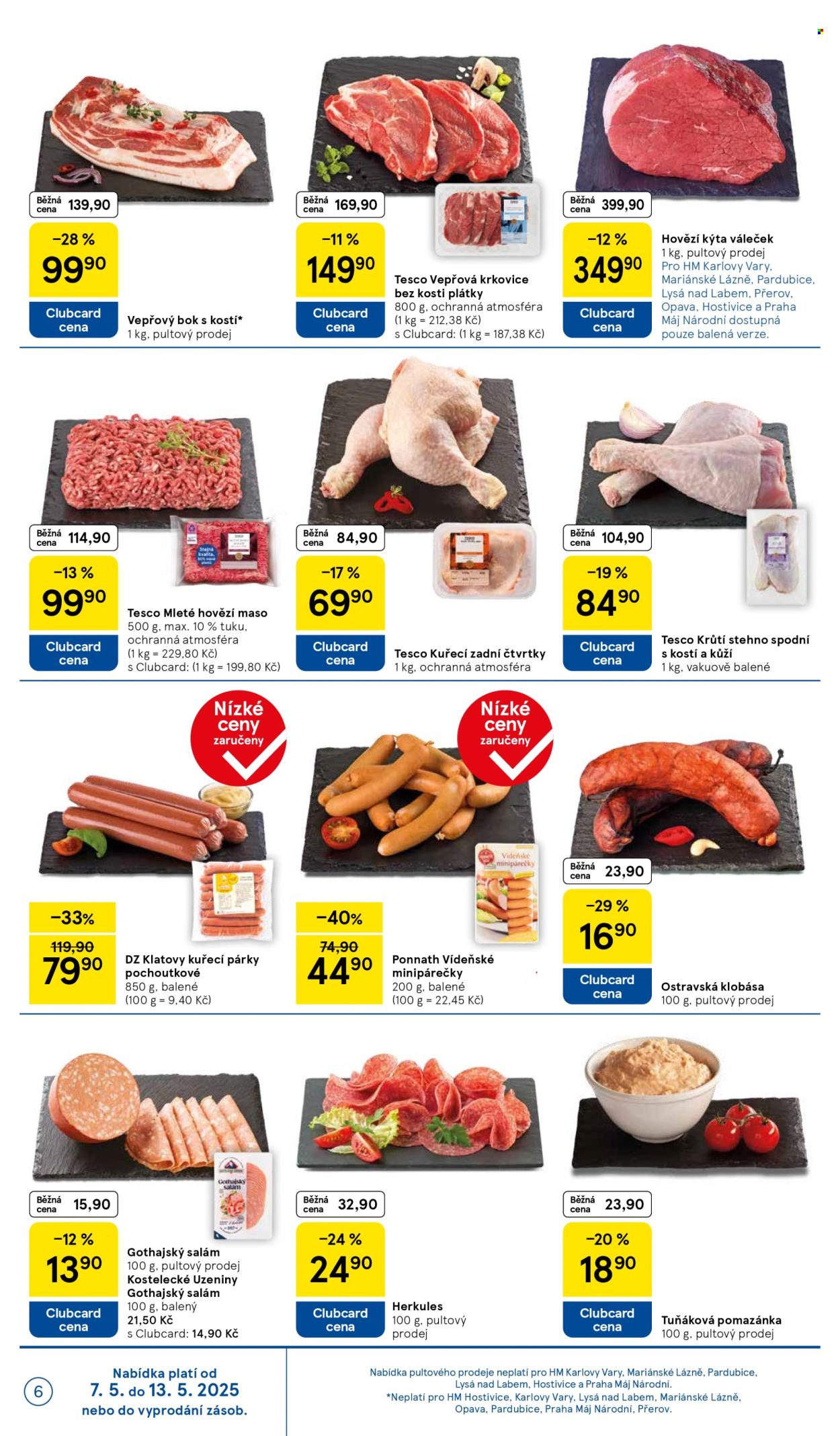 Leták TESCO - 7.5.2025 - 13.5.2025. Strana 6
