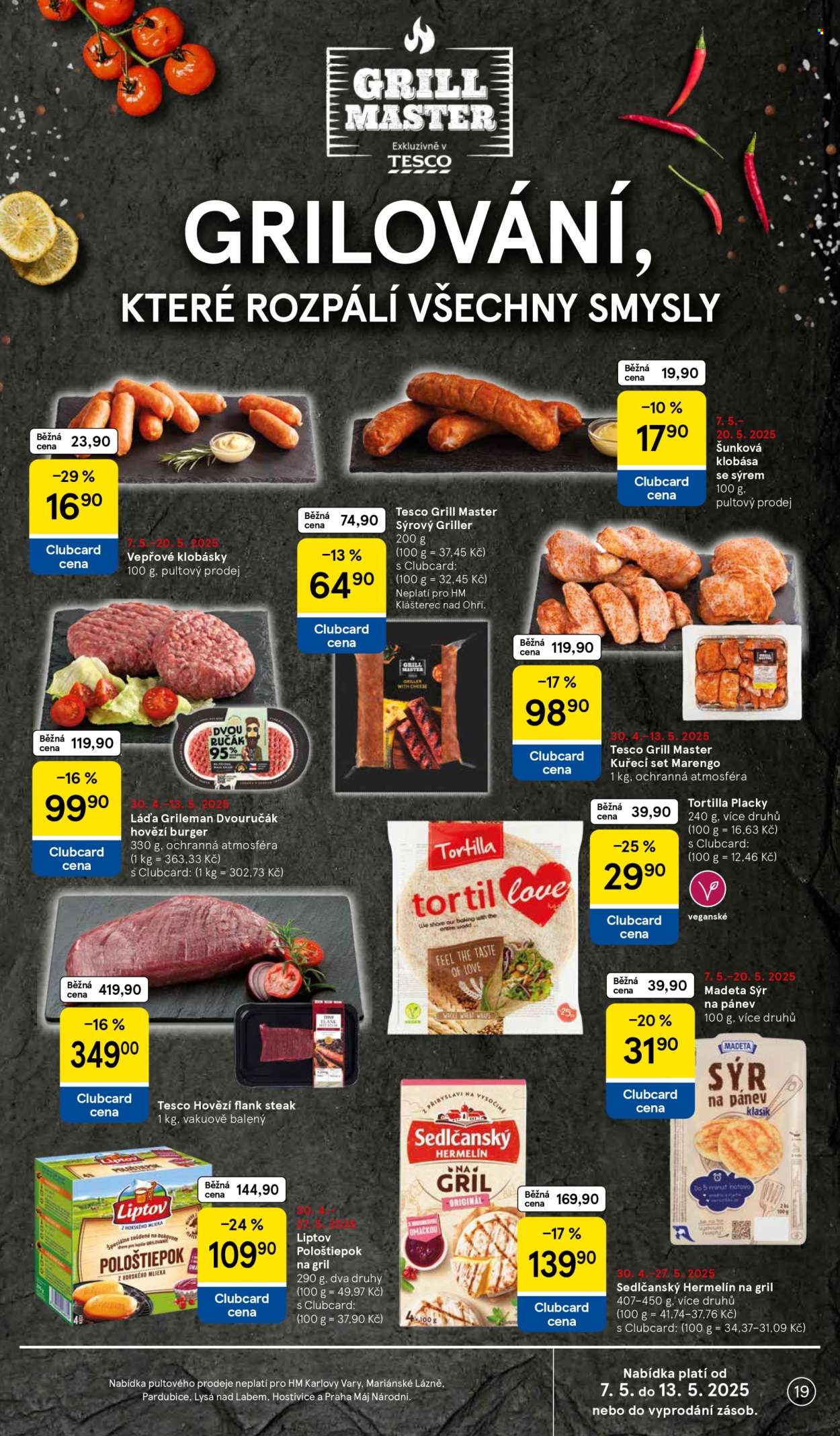 Leták TESCO - 7.5.2025 - 13.5.2025. Strana 19