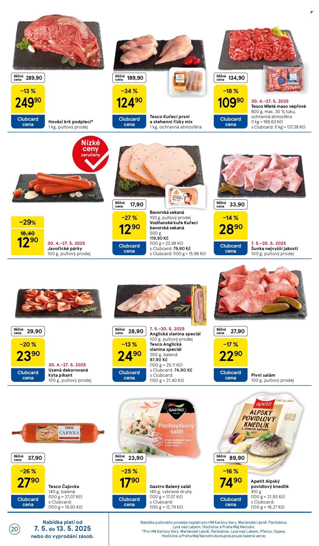 Leták TESCO - 7.5.2025 - 13.5.2025. Strana 20