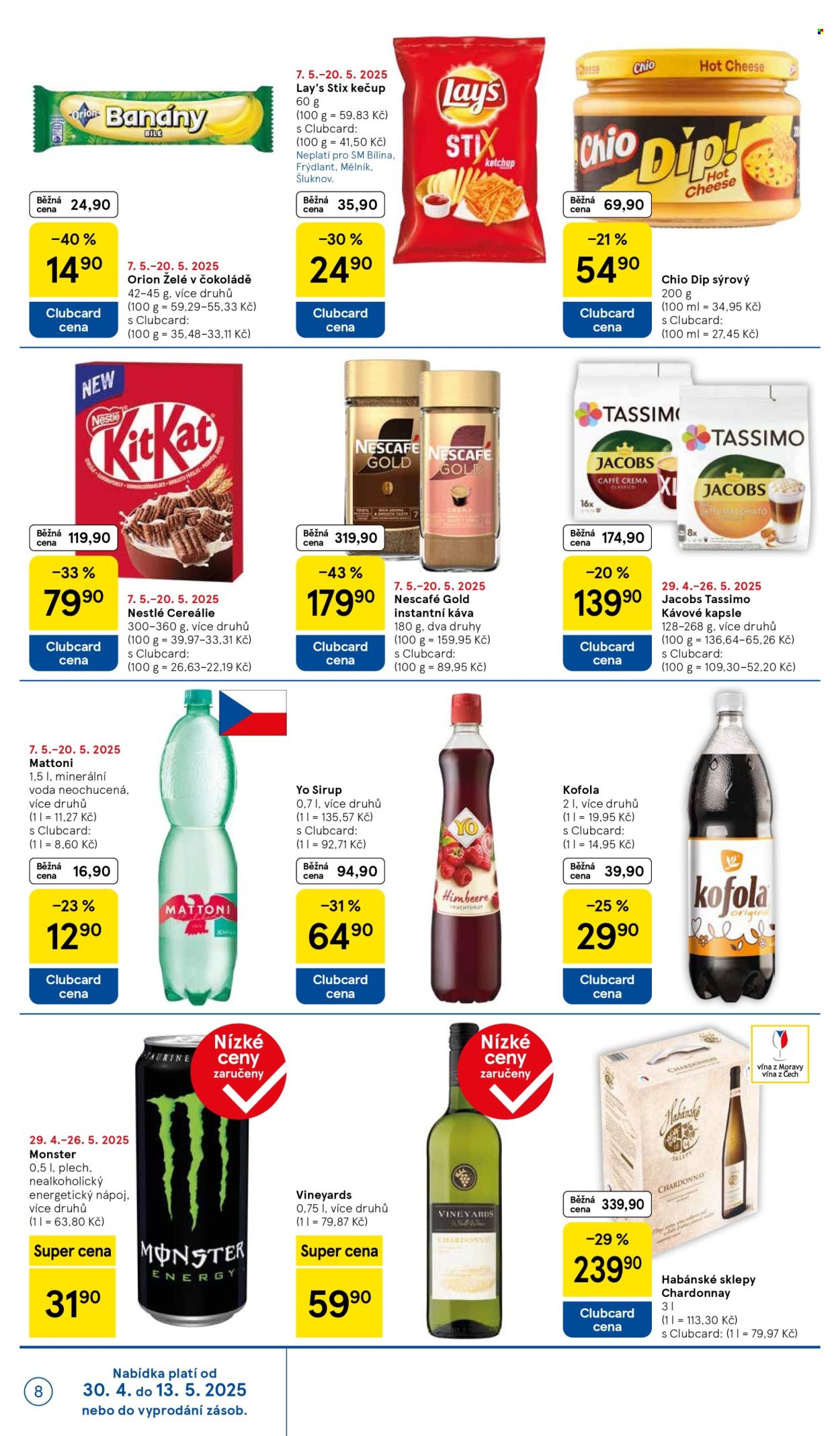 Leták TESCO supermarket - 7.5.2025 - 13.5.2025. Strana 8