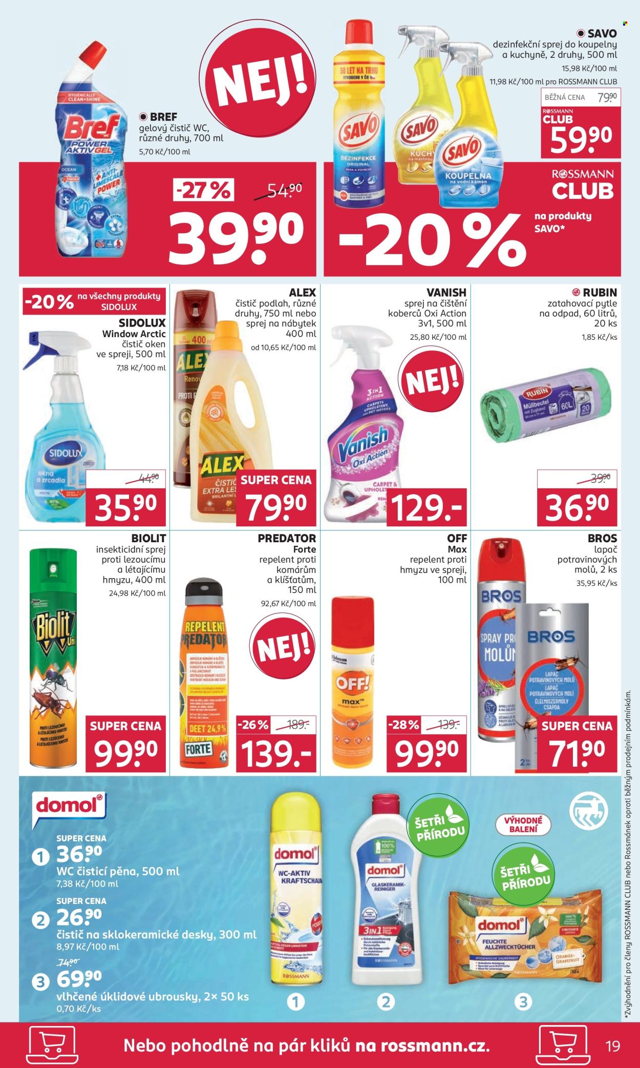 Leták ROSSMANN - 7.5.2025 - 20.5.2025. Strana 19