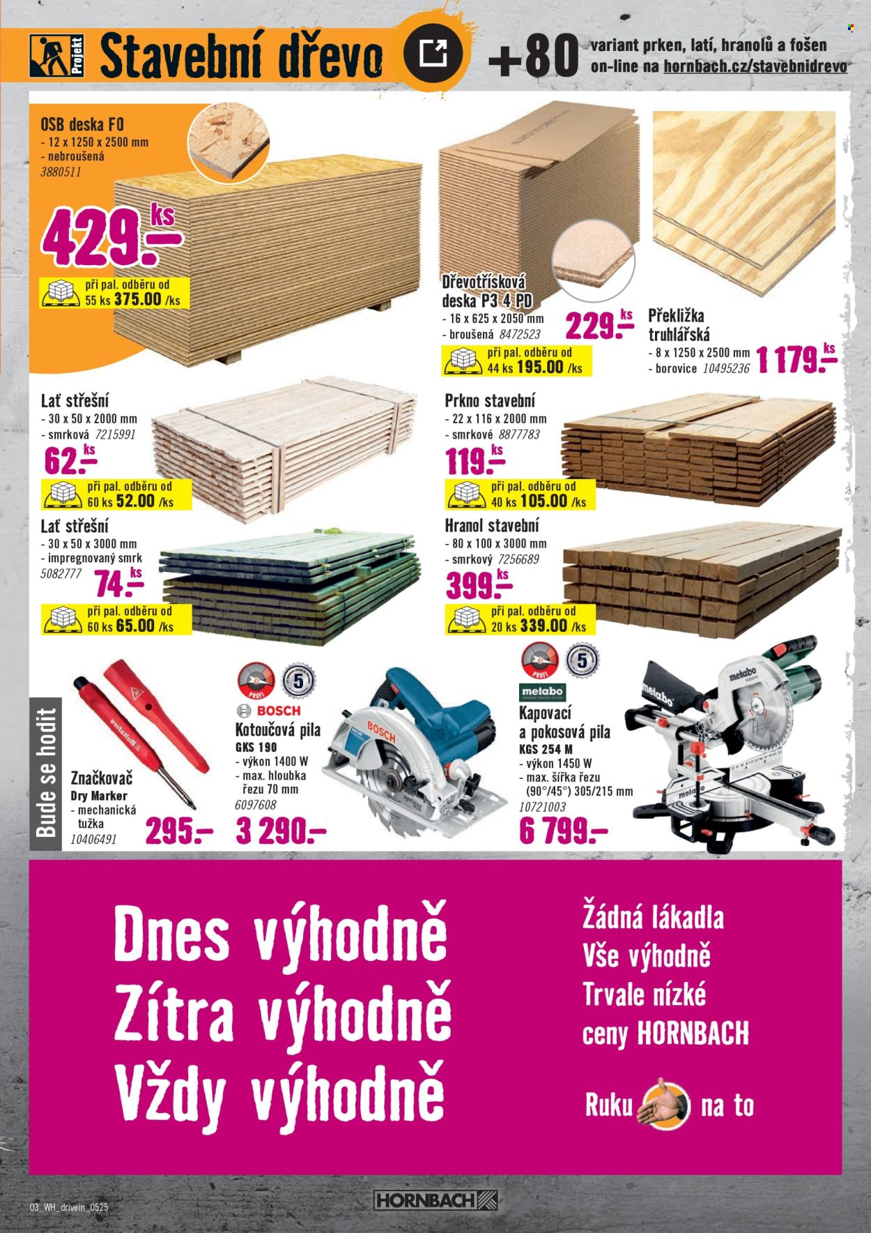 Leták HORNBACH - 6.5.2025 - 20.5.2025. Strana 3