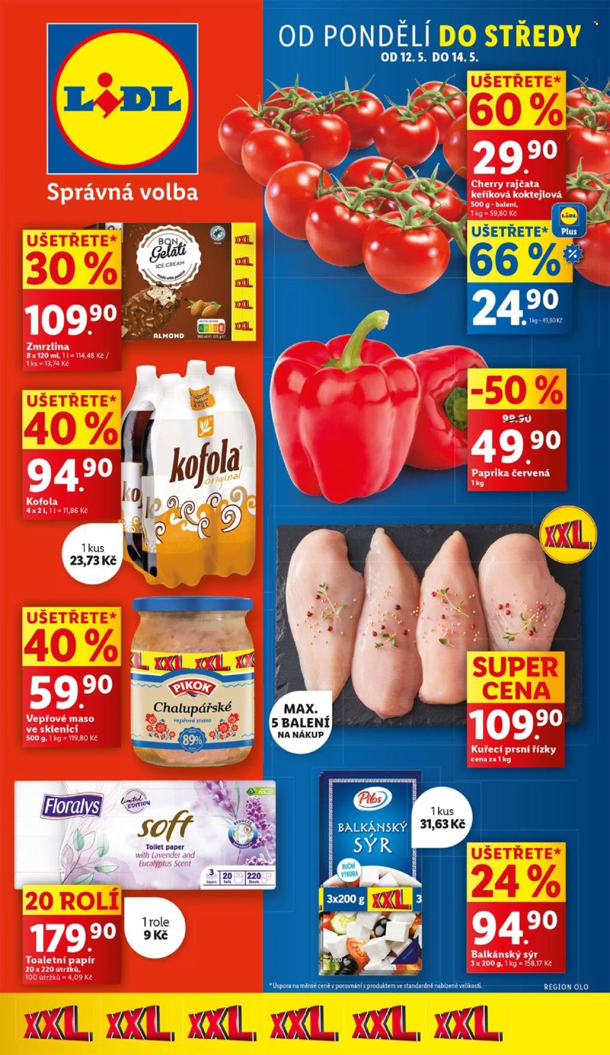 Leták Lidl - 12.5.2025 - 18.5.2025. Strana 1