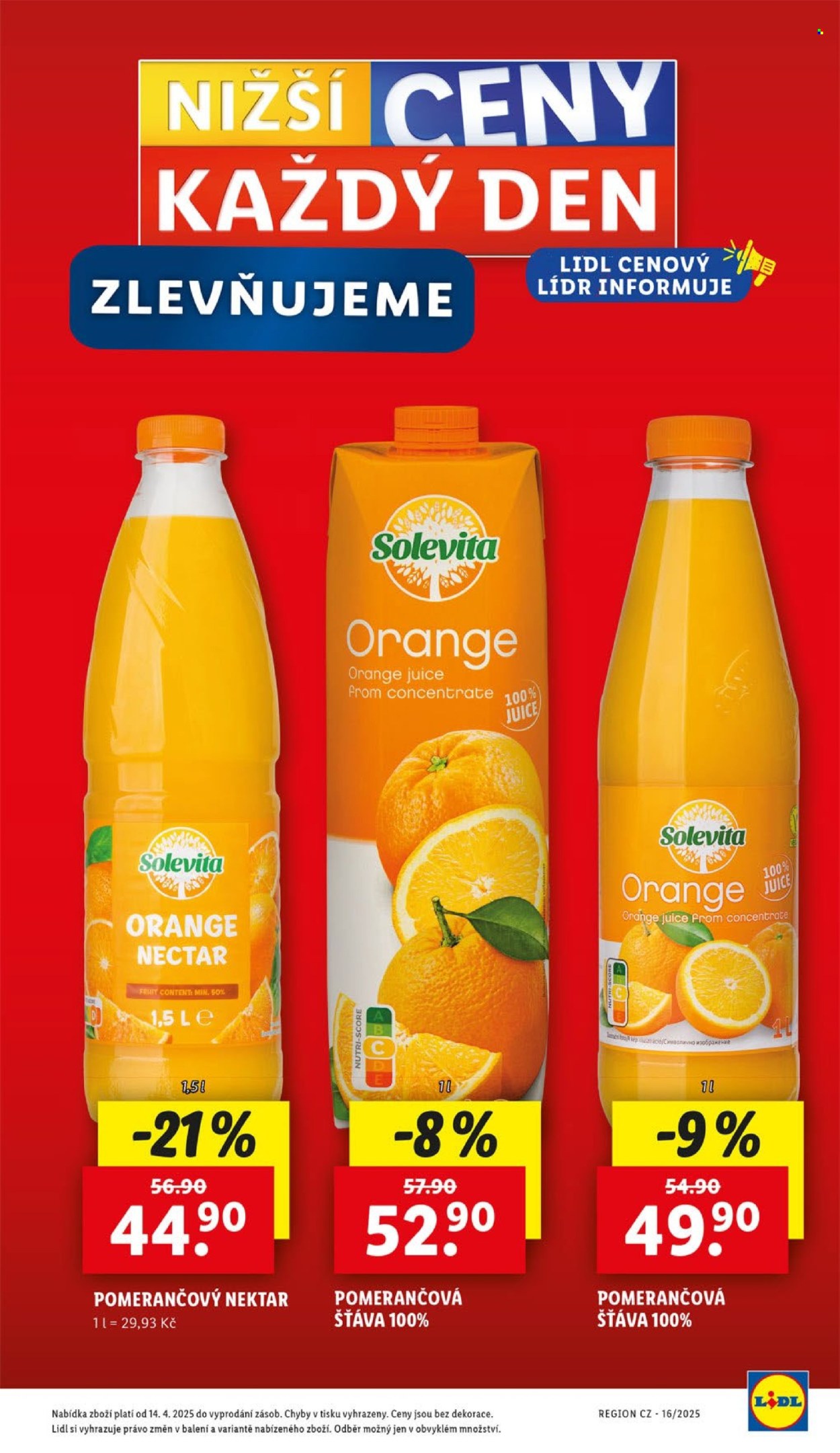 Leták Lidl - 12.5.2025 - 18.5.2025. Strana 49