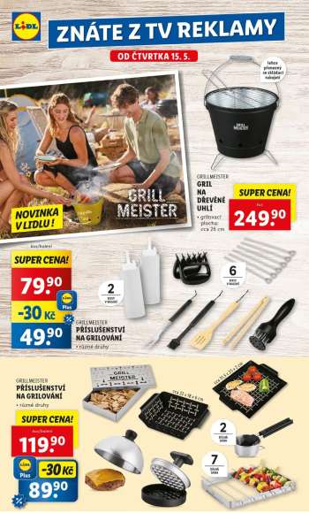 thumbnail - GRILLMEISTER GRIL NA DŘEVĚNÉ UHLÍ