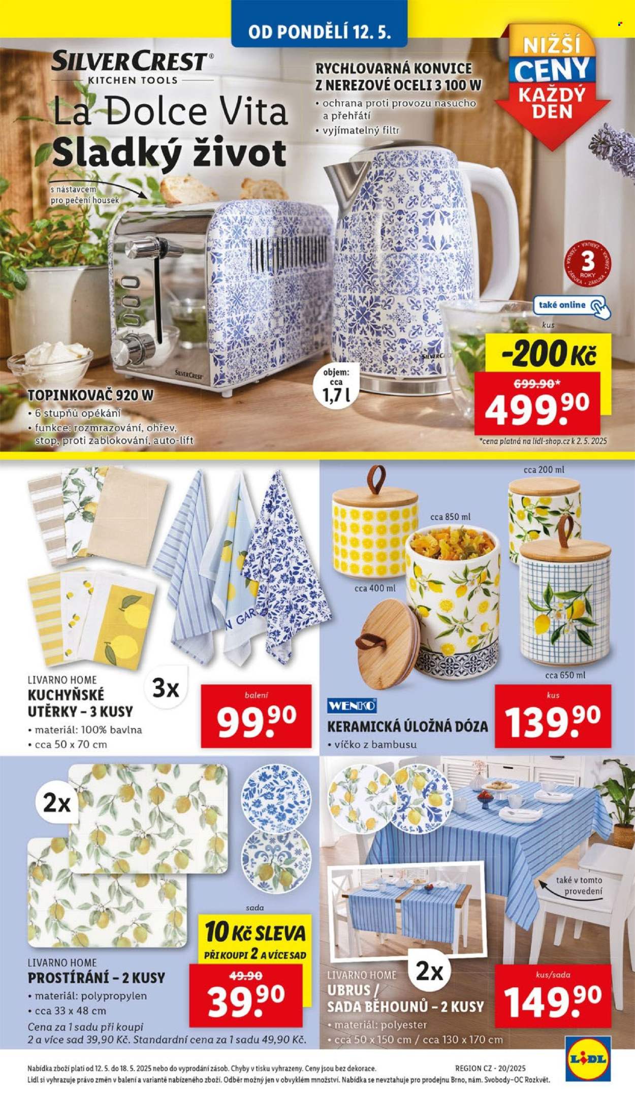Leták Lidl - 12.5.2025 - 18.5.2025. Strana 9