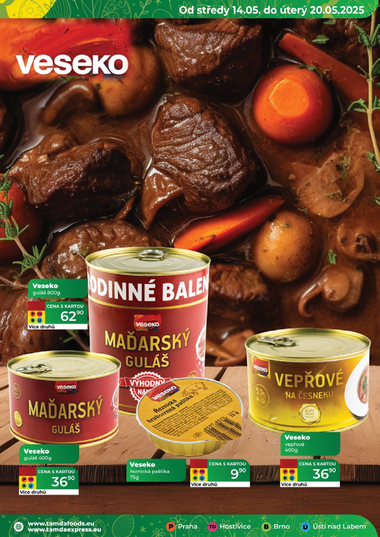 Leták Tamda Foods - 14.5.2025 - 20.5.2025. Strana 43