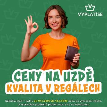 Leták Vyplatíse - 12.5.2025 - 18.5.2025.