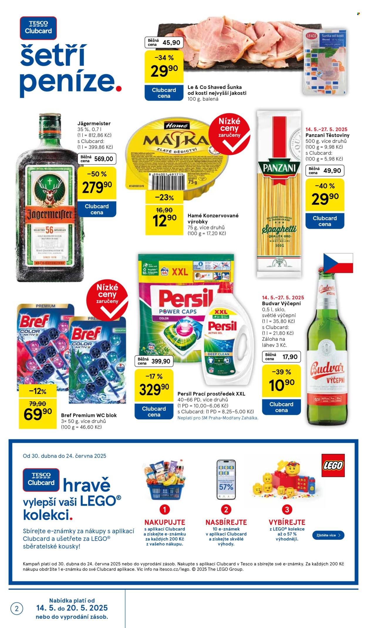 Leták TESCO supermarket - 14.5.2025 - 20.5.2025. Strana 2