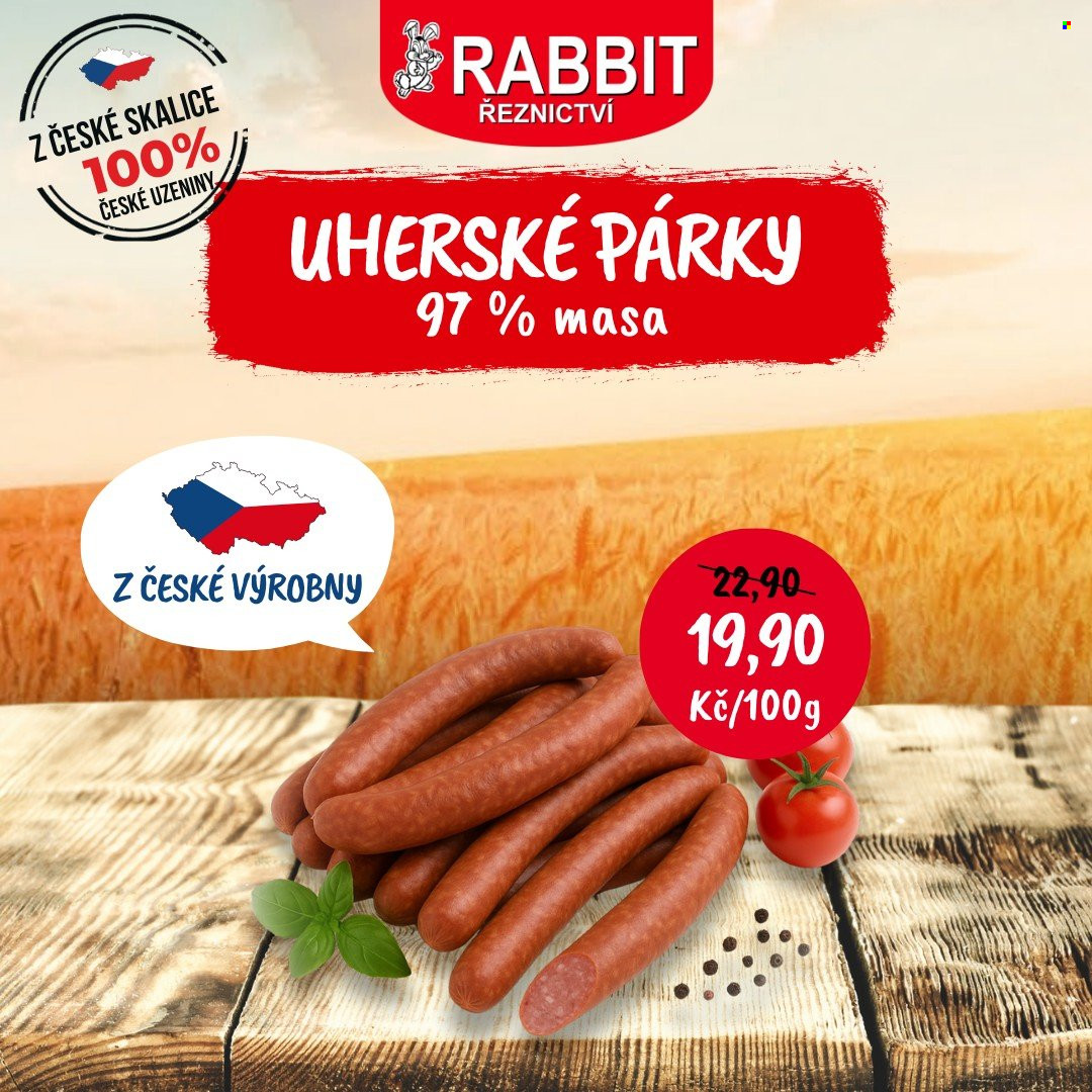 Leták RABBIT řeznictví - 13.5.2025 - 18.5.2025. Strana 4