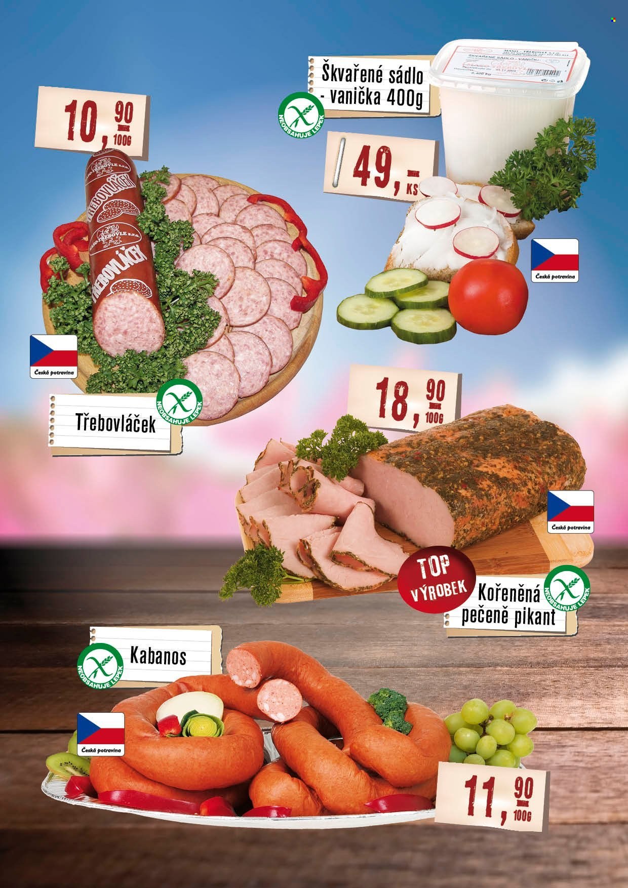 Leták Maso Třebovle - 1.5.2025 - 31.5.2025. Strana 2