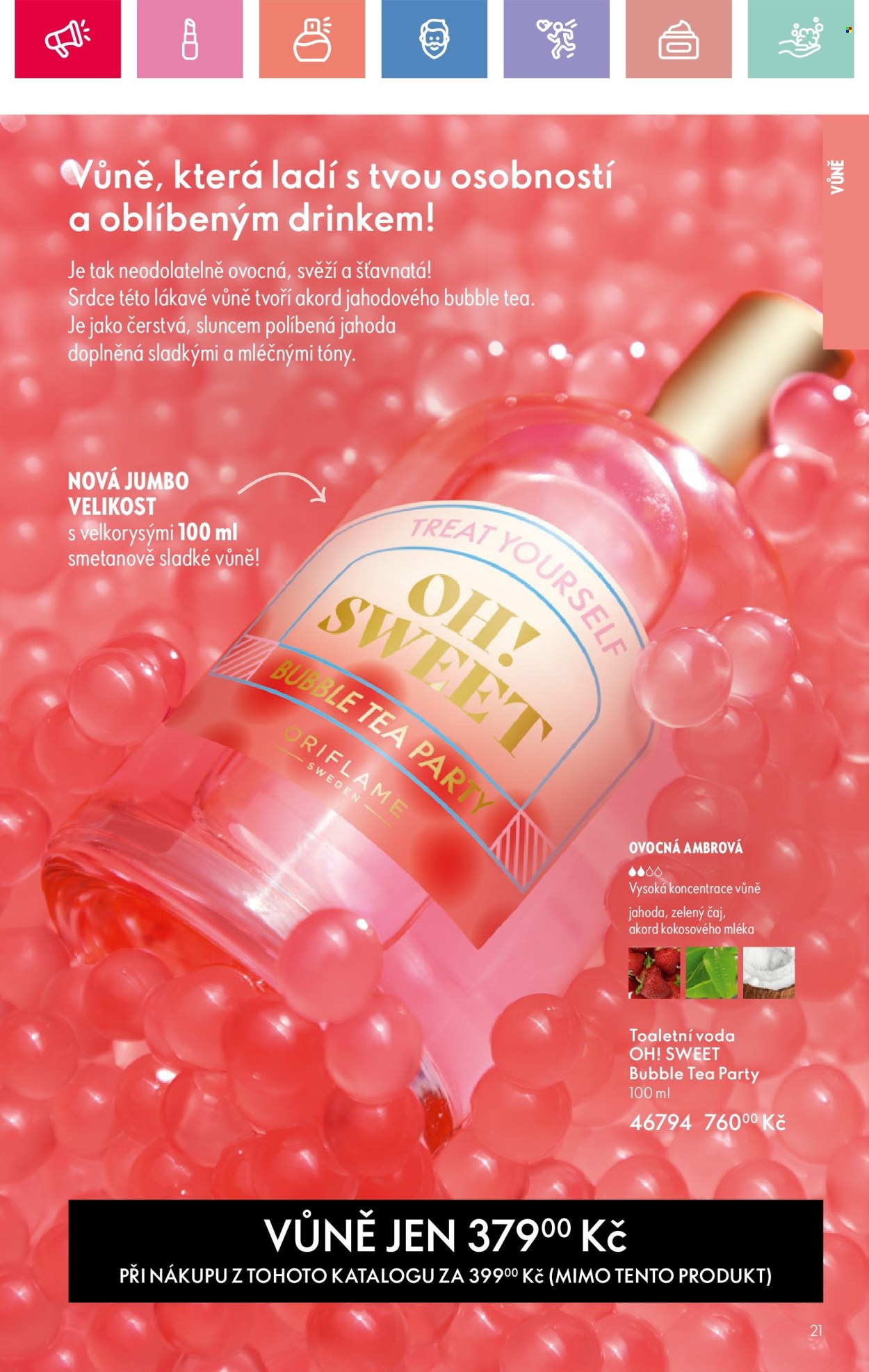 Leták ORIFLAME - 25.5.2025 - 14.6.2025. Strana 21