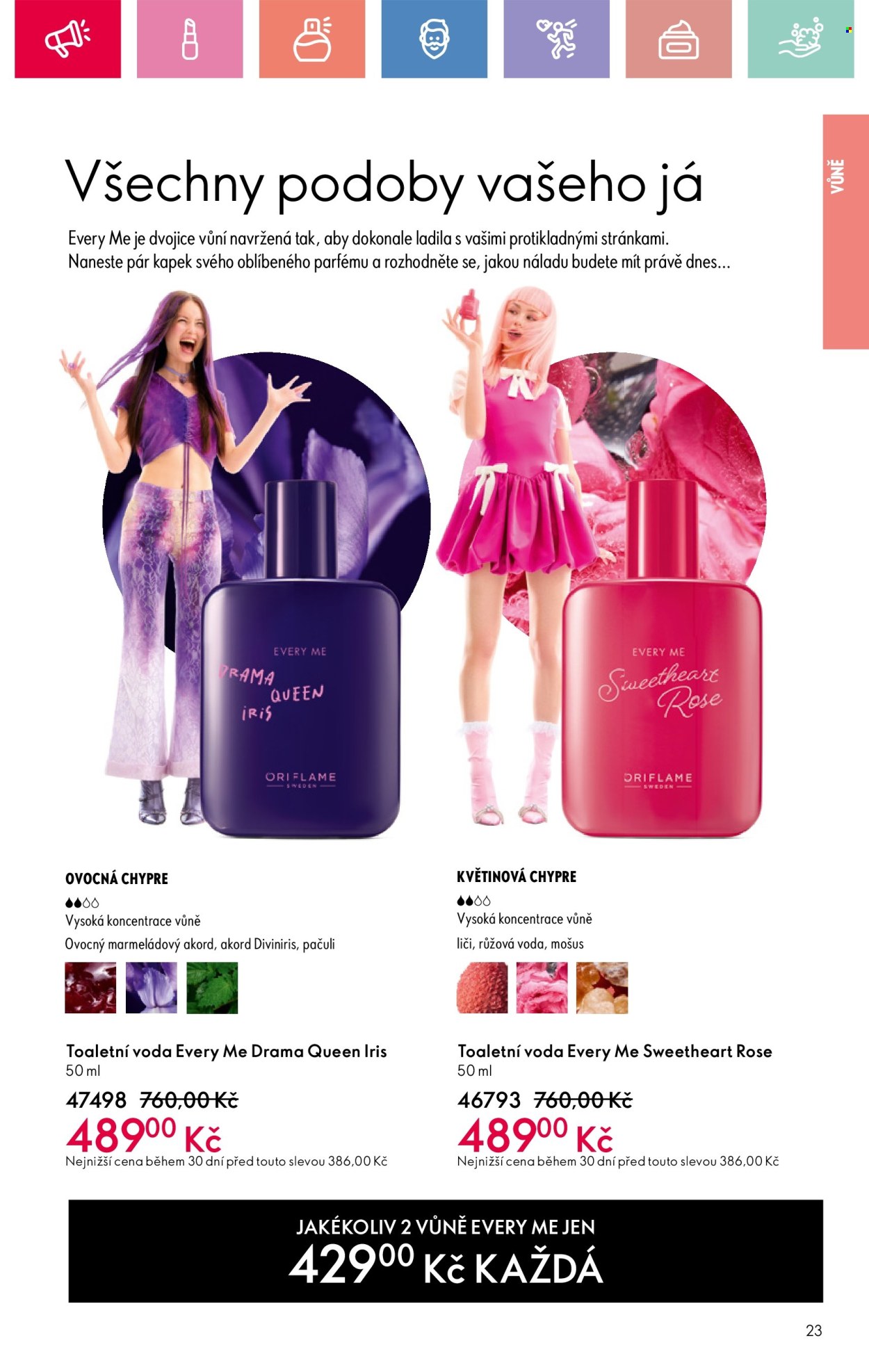 Leták ORIFLAME - 25.5.2025 - 14.6.2025. Strana 23