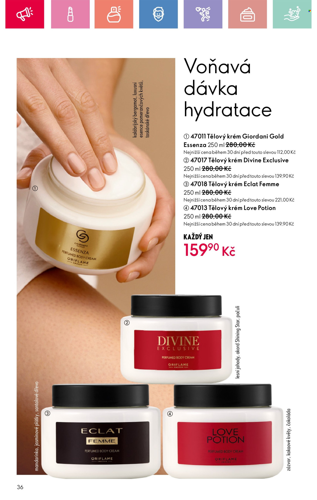 Leták ORIFLAME - 25.5.2025 - 14.6.2025. Strana 36