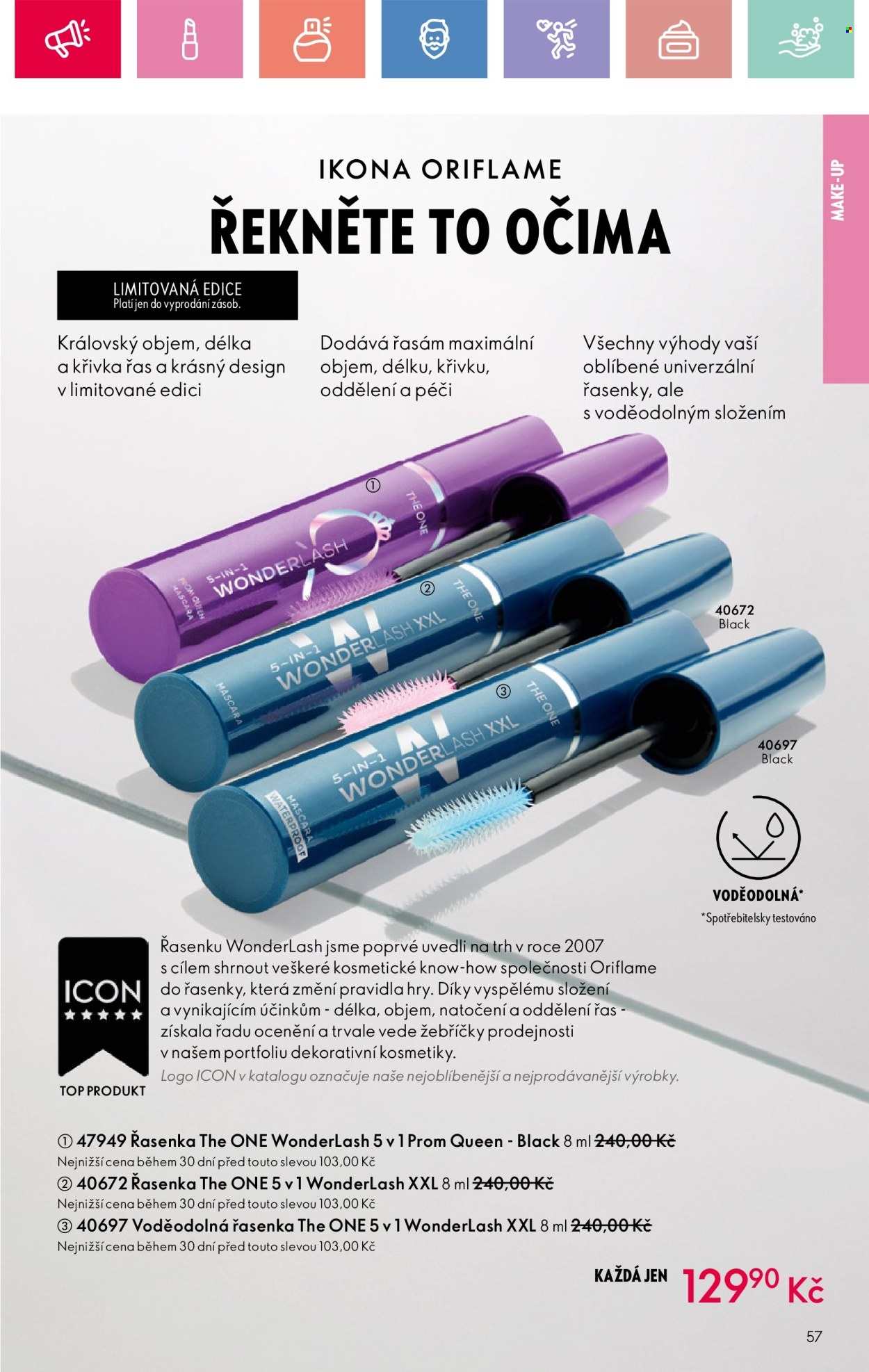 Leták ORIFLAME - 25.5.2025 - 14.6.2025. Strana 57