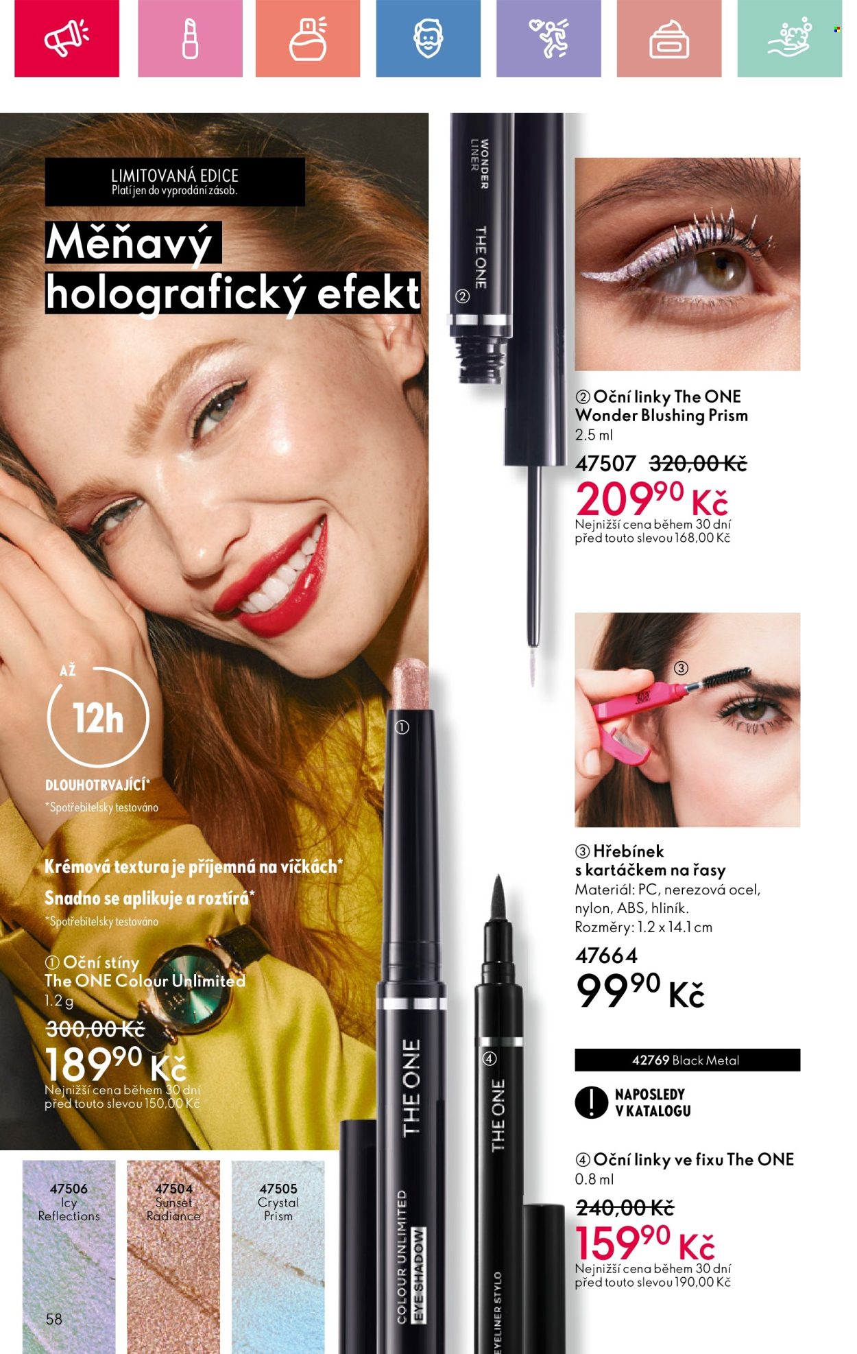 Leták ORIFLAME - 25.5.2025 - 14.6.2025. Strana 58