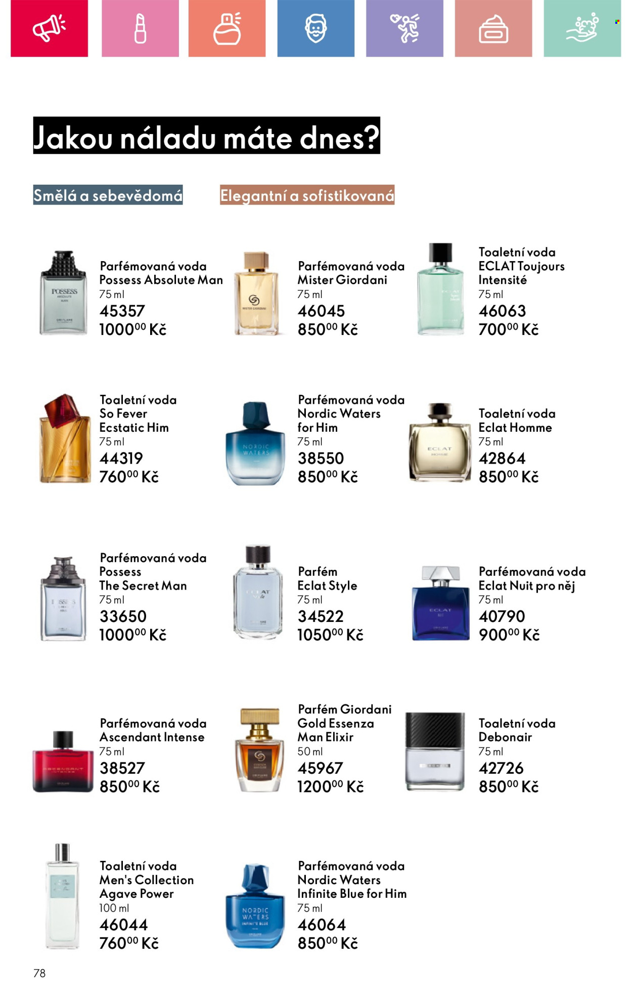 Leták ORIFLAME - 25.5.2025 - 14.6.2025. Strana 78