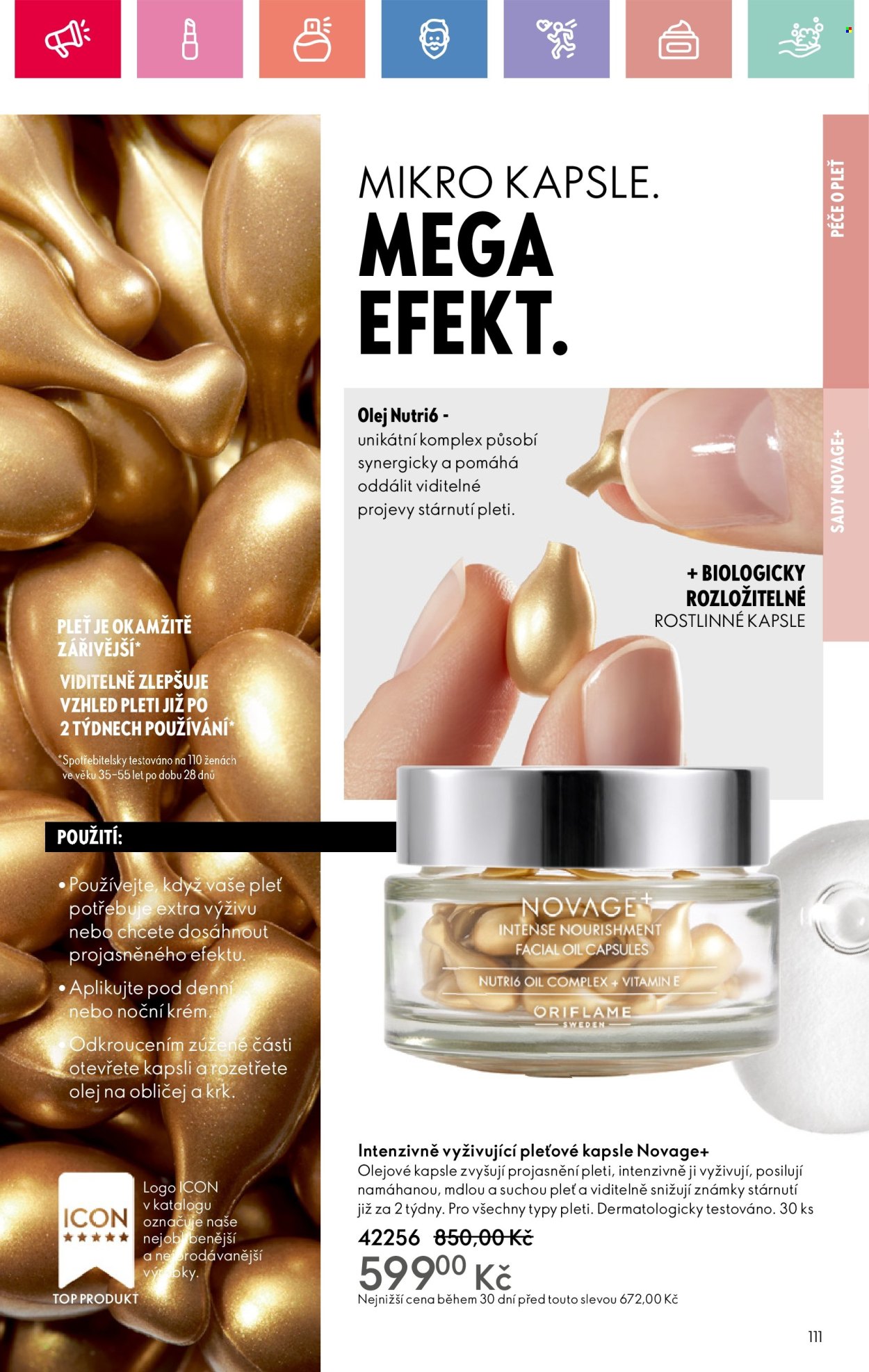Leták ORIFLAME - 25.5.2025 - 14.6.2025. Strana 111