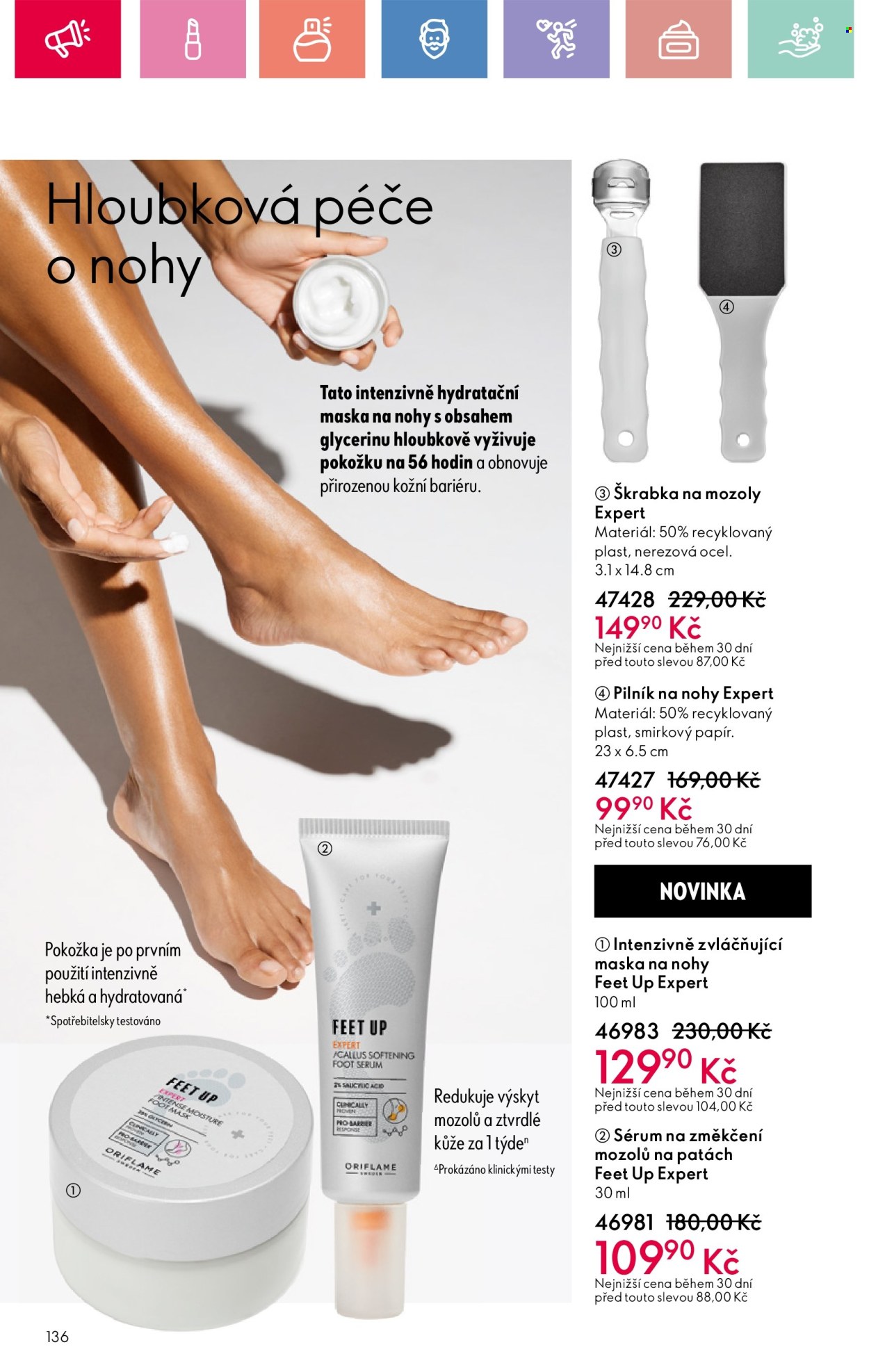 Leták ORIFLAME - 25.5.2025 - 14.6.2025. Strana 136