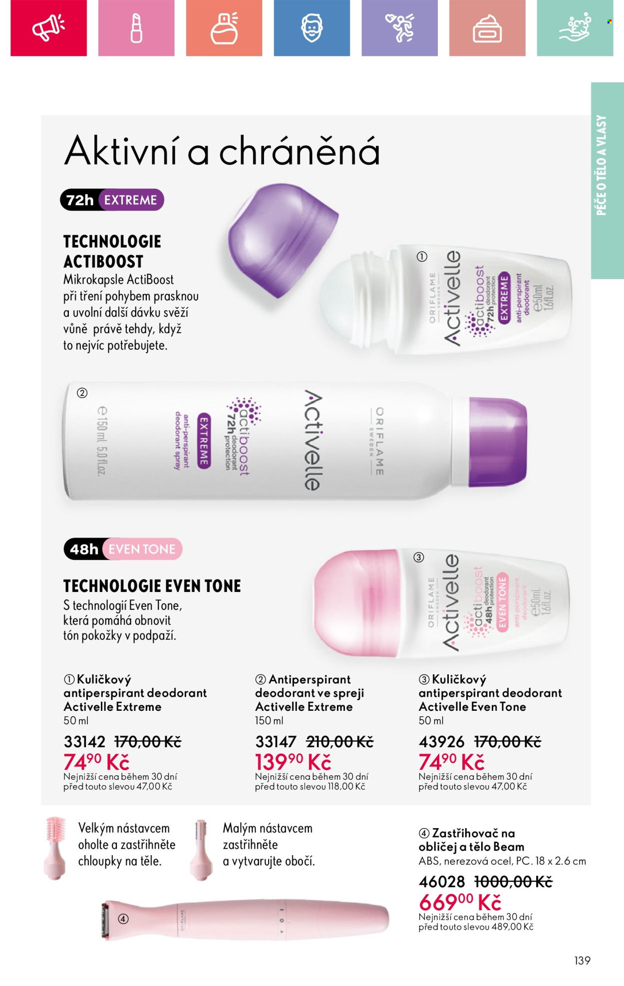 Leták ORIFLAME - 25.5.2025 - 14.6.2025. Strana 139