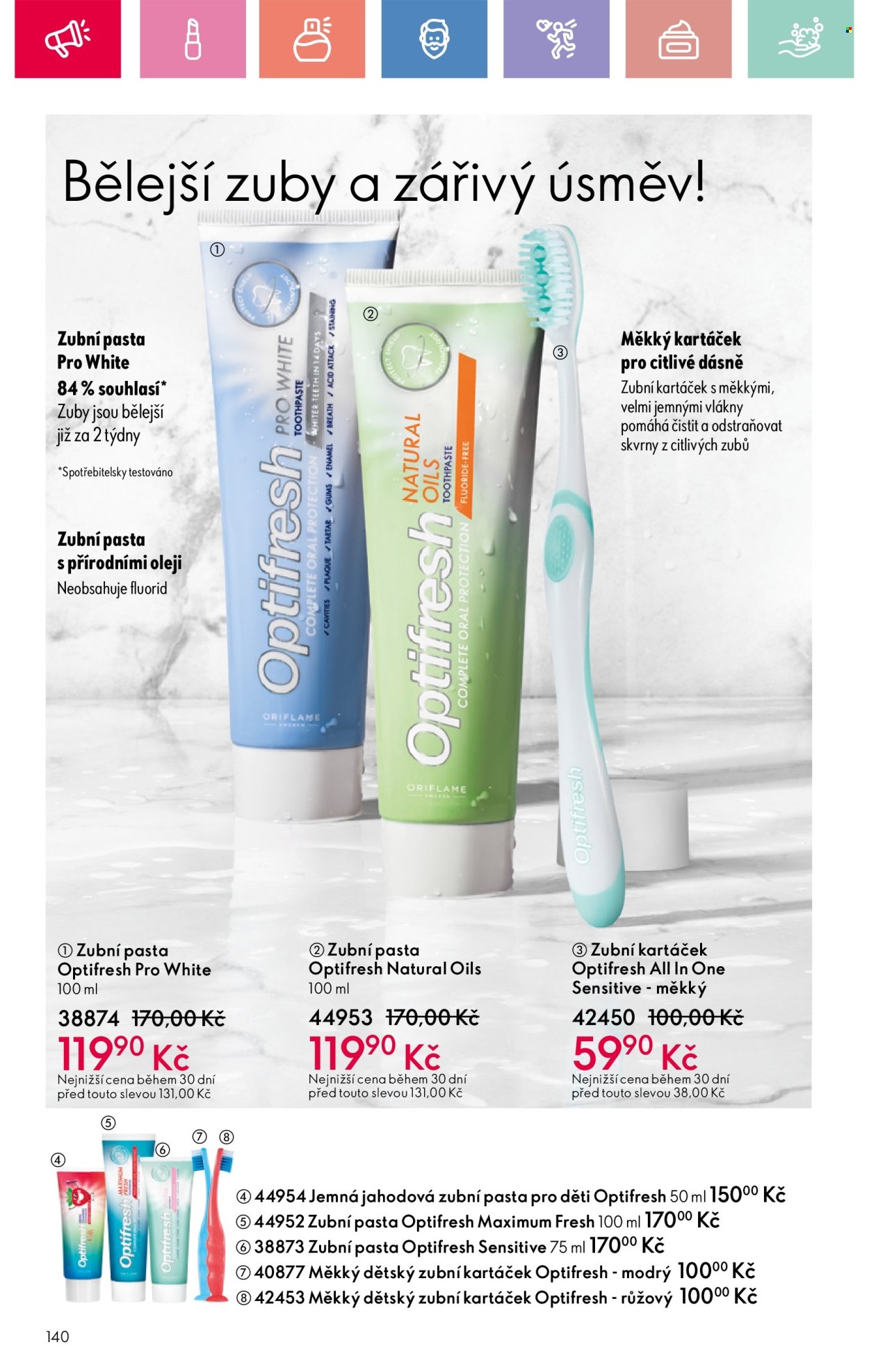 Leták ORIFLAME - 25.5.2025 - 14.6.2025. Strana 140