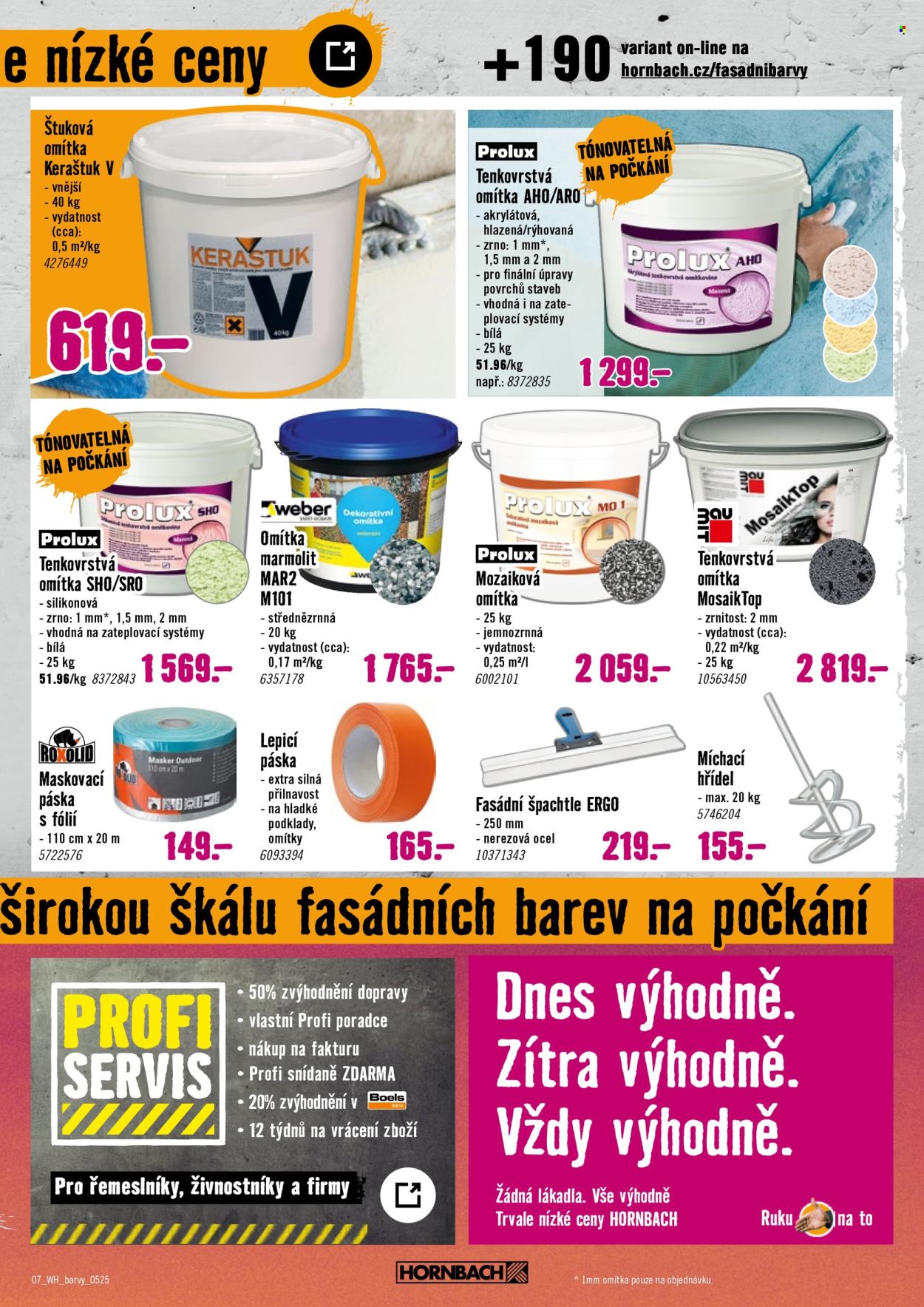 Leták HORNBACH - 14.5.2025 - 28.5.2025. Strana 7