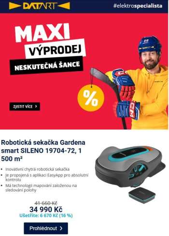 thumbnail - Leták DATART - Maxi výprodej neskutečná šance