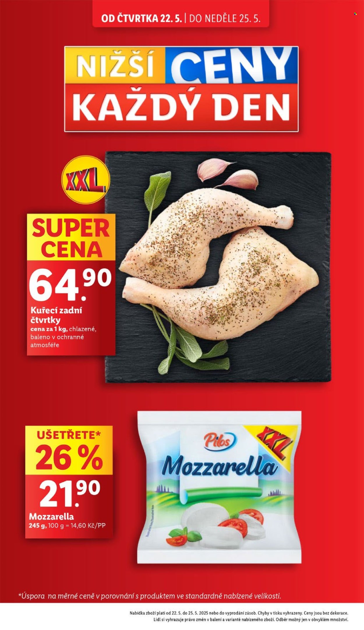 Leták Lidl - 22.5.2025 - 25.5.2025. Strana 4