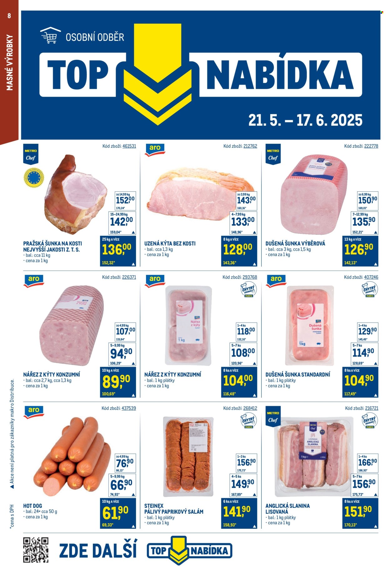 Leták MAKRO - 21.5.2025 - 3.6.2025. Strana 8