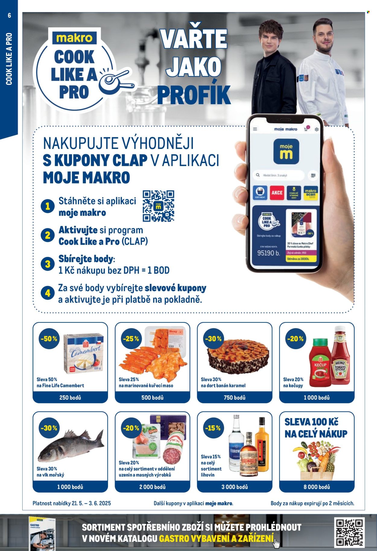 Leták MAKRO - 21.5.2025 - 3.6.2025. Strana 6