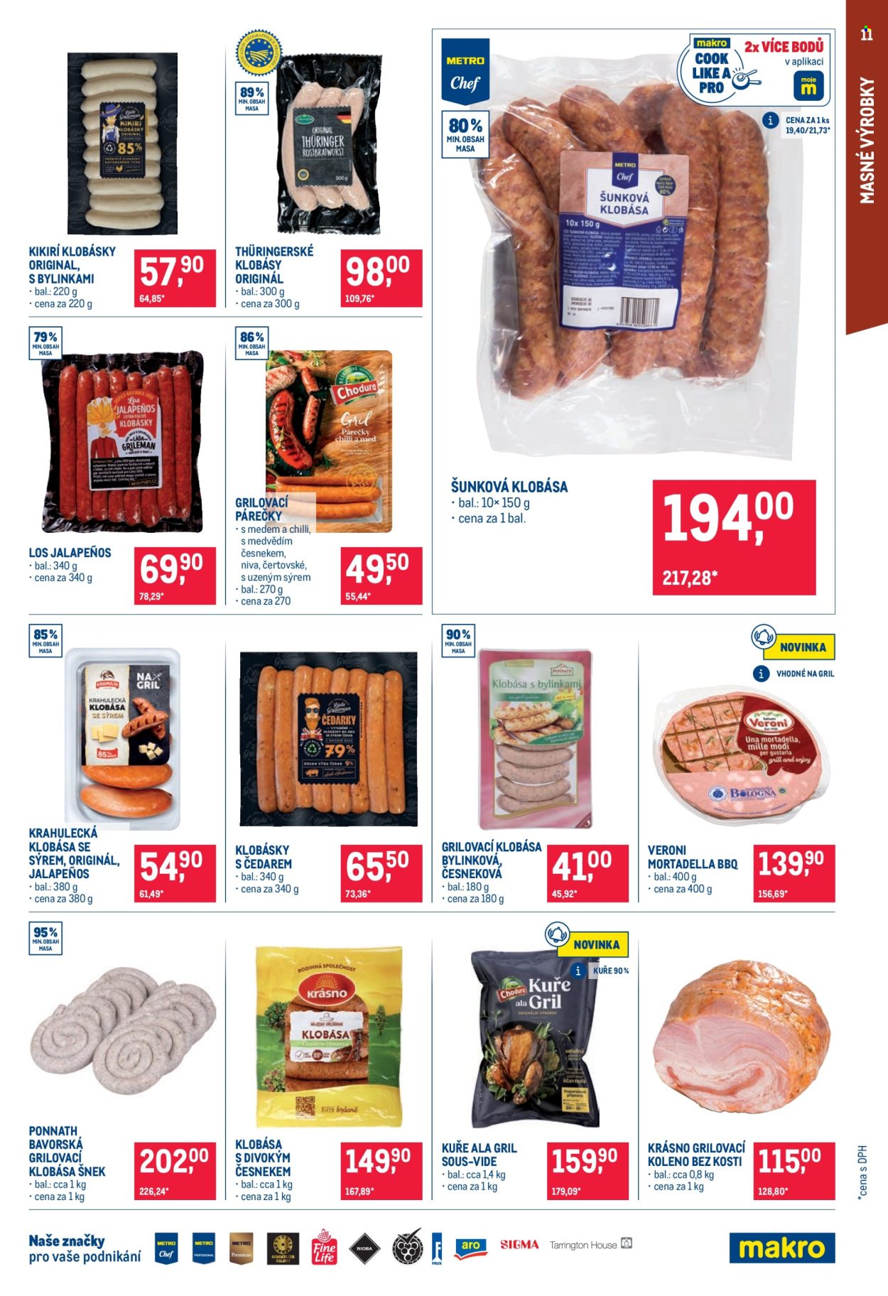 Leták MAKRO - 21.5.2025 - 3.6.2025. Strana 11
