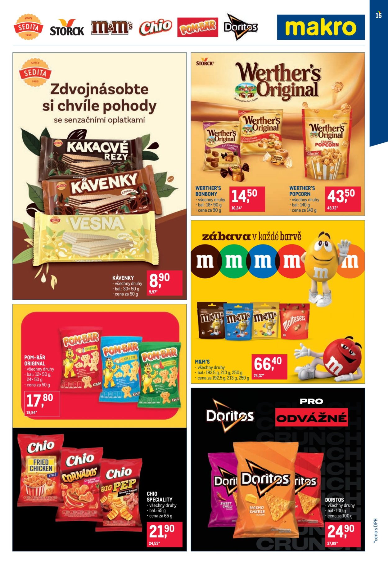 Leták MAKRO - 21.5.2025 - 17.6.2025. Strana 15