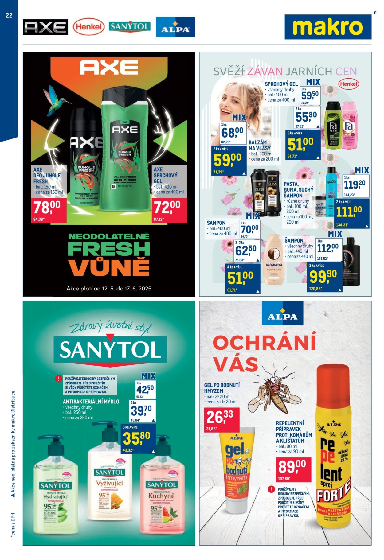Leták MAKRO - 21.5.2025 - 17.6.2025. Strana 22