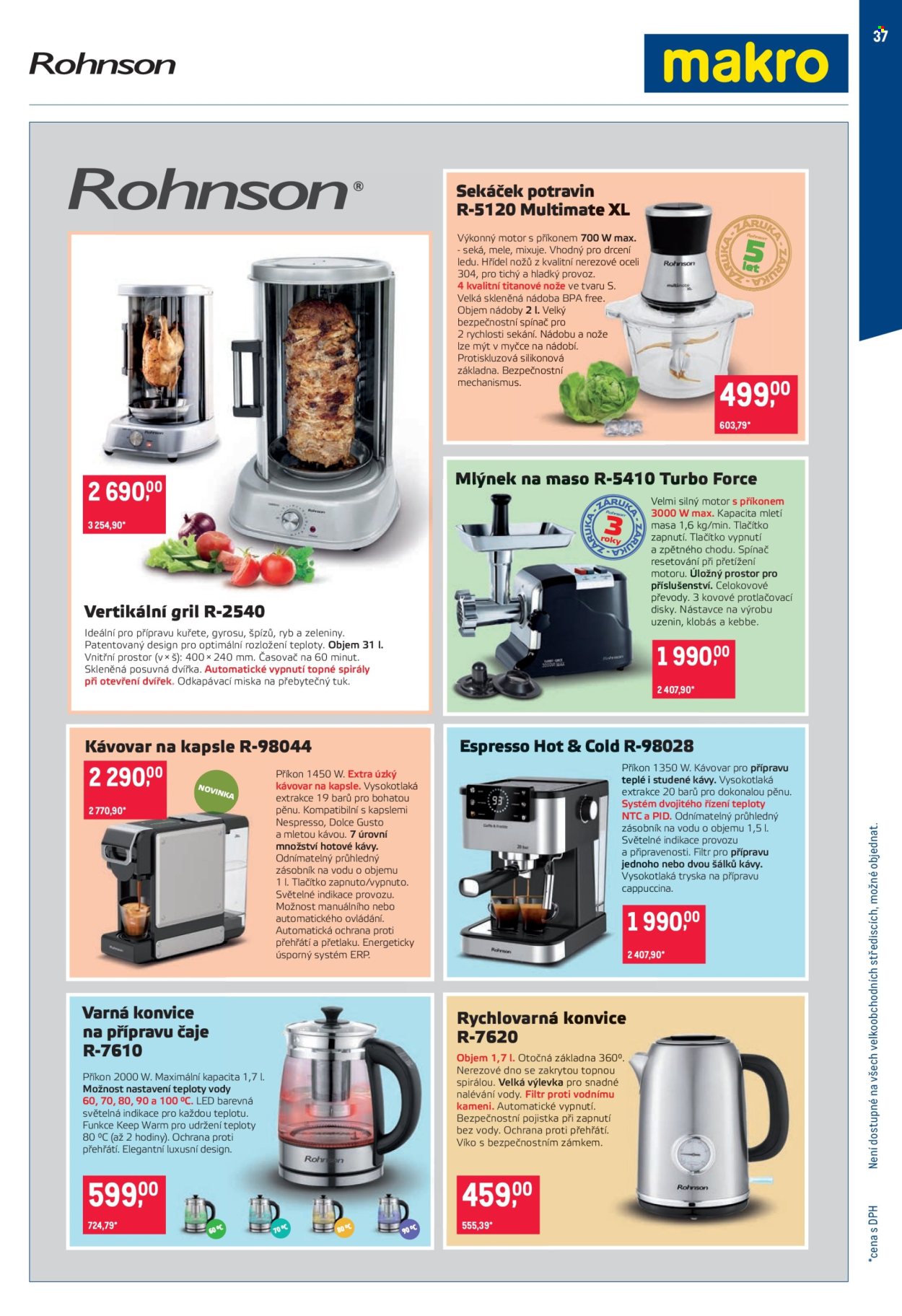 Leták MAKRO - 21.5.2025 - 17.6.2025. Strana 37