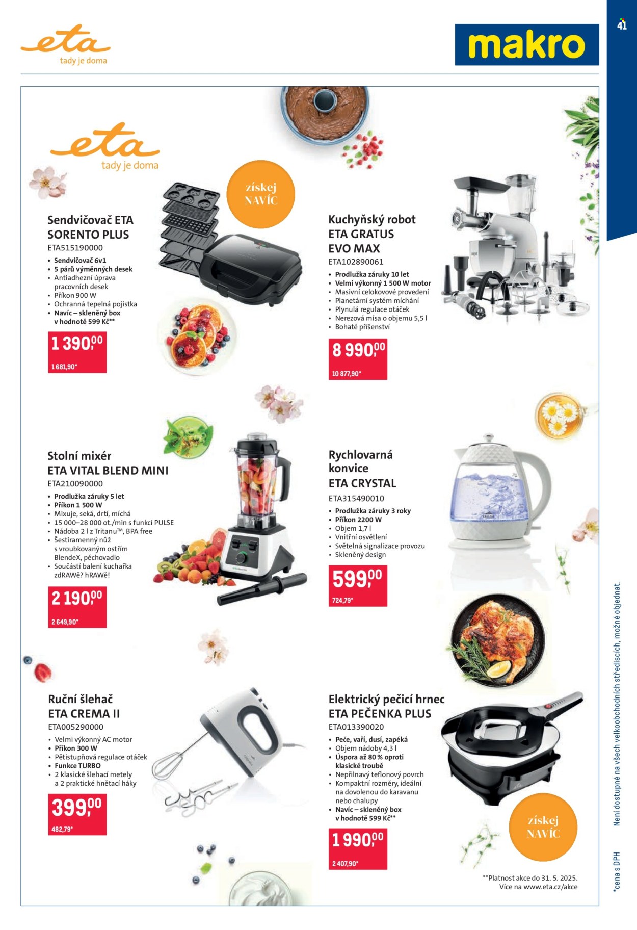 Leták MAKRO - 21.5.2025 - 17.6.2025. Strana 41