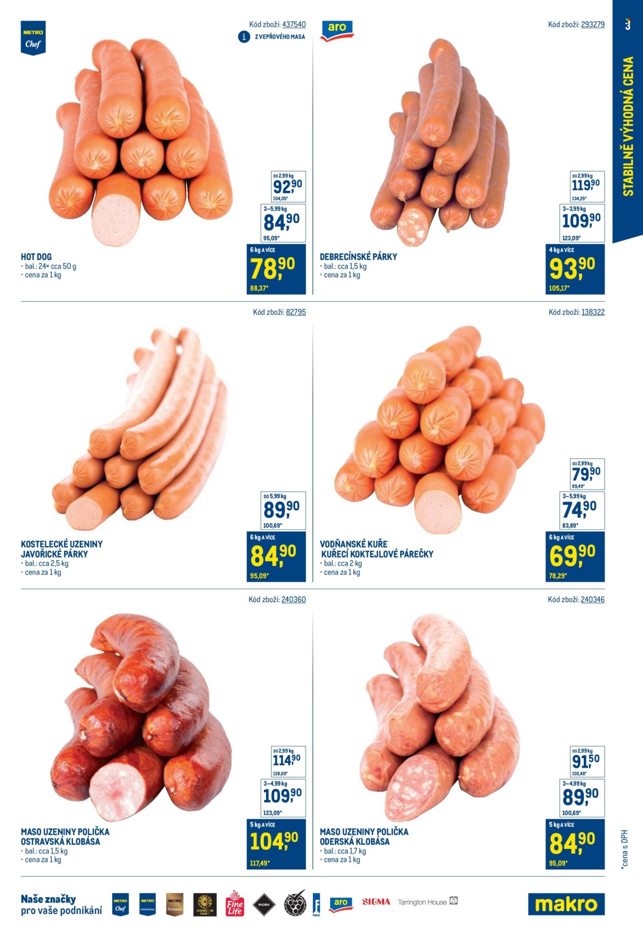 Leták MAKRO - 21.5.2025 - 29.7.2025. Strana 3