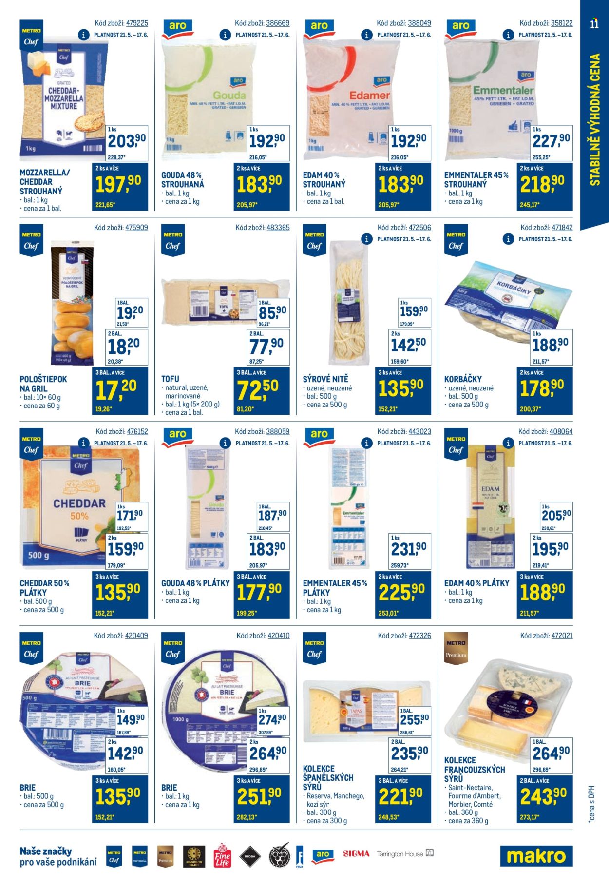 Leták MAKRO - 21.5.2025 - 29.7.2025. Strana 11