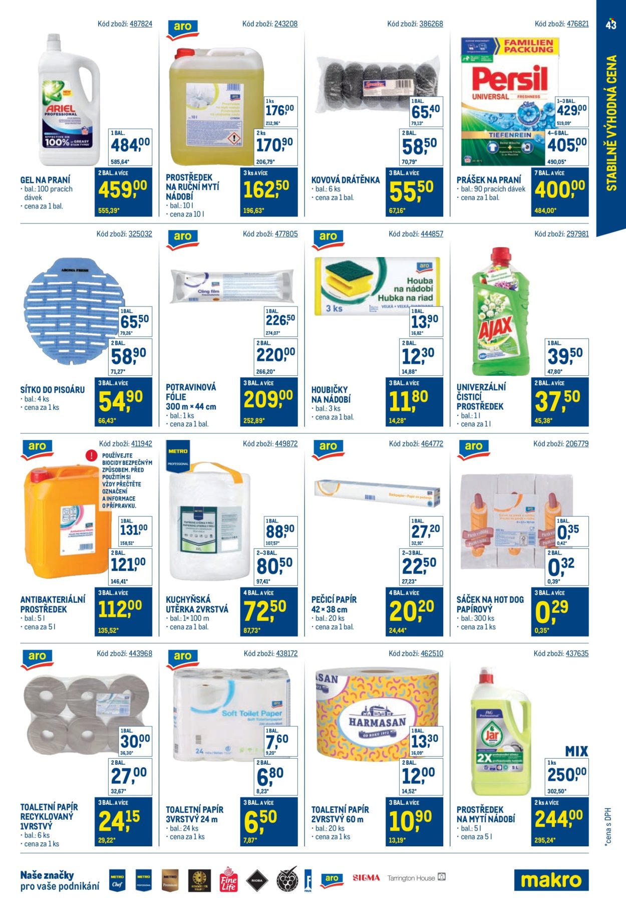 Leták MAKRO - 21.5.2025 - 29.7.2025. Strana 43