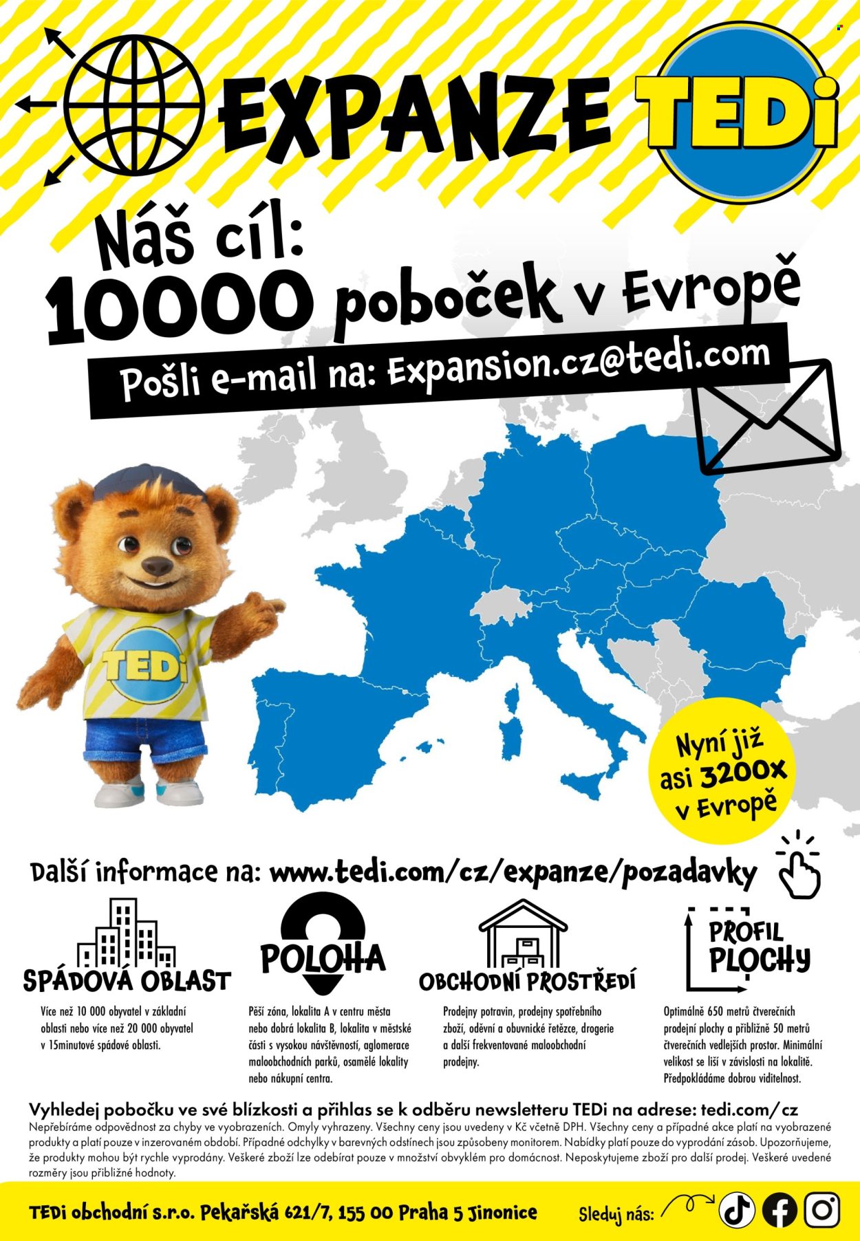 Leták TEDi. Strana 23