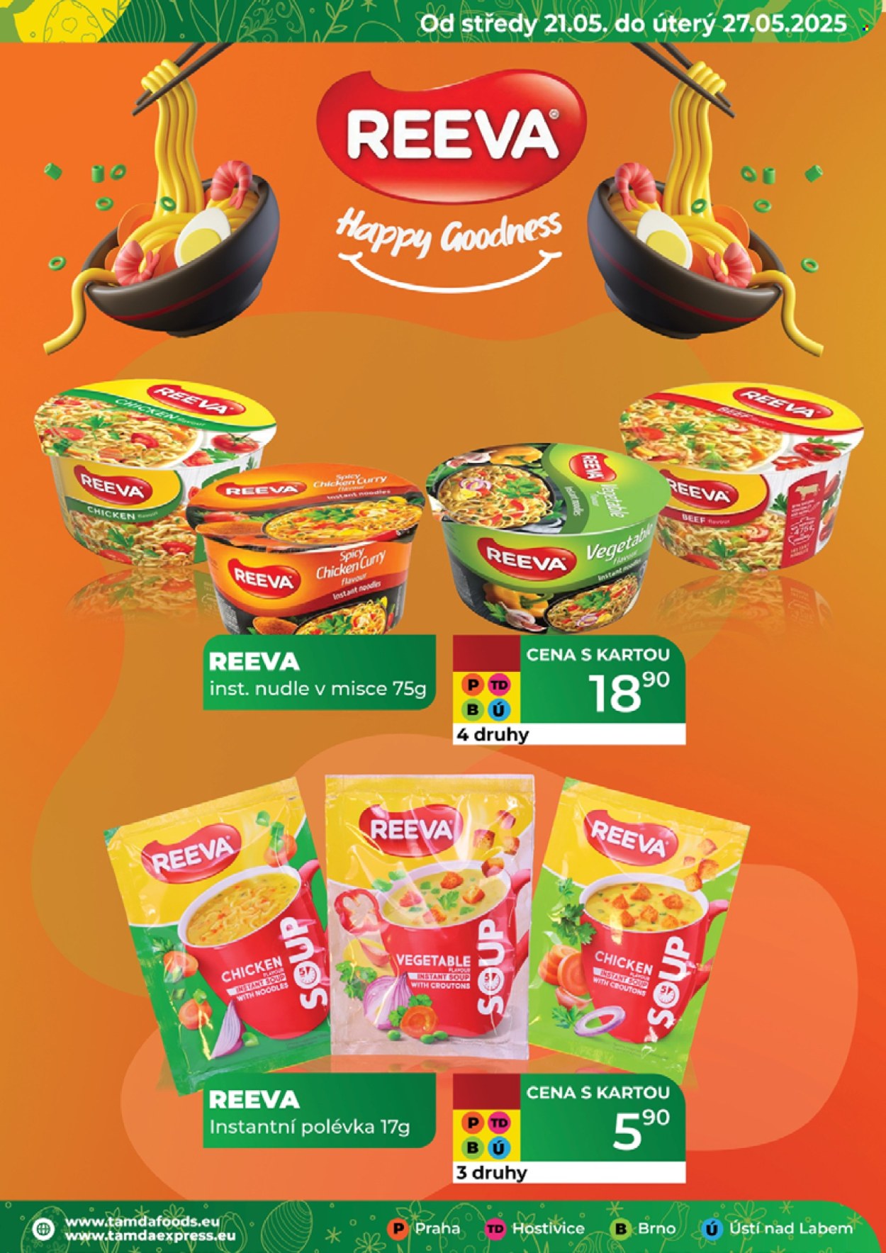 Leták Tamda Foods - 21.5.2025 - 27.5.2025. Strana 57