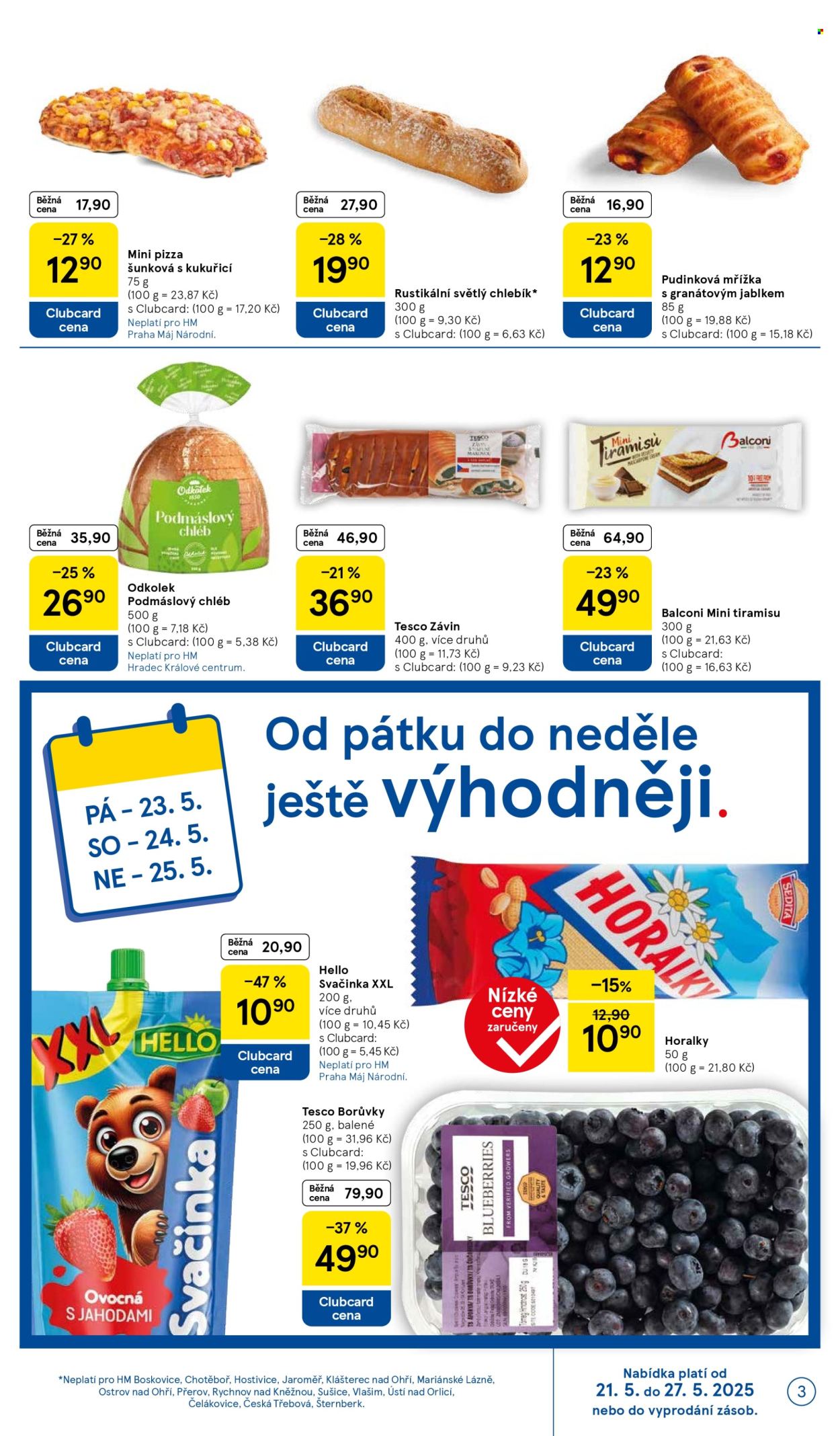 Leták TESCO - 21.5.2025 - 27.5.2025. Strana 3