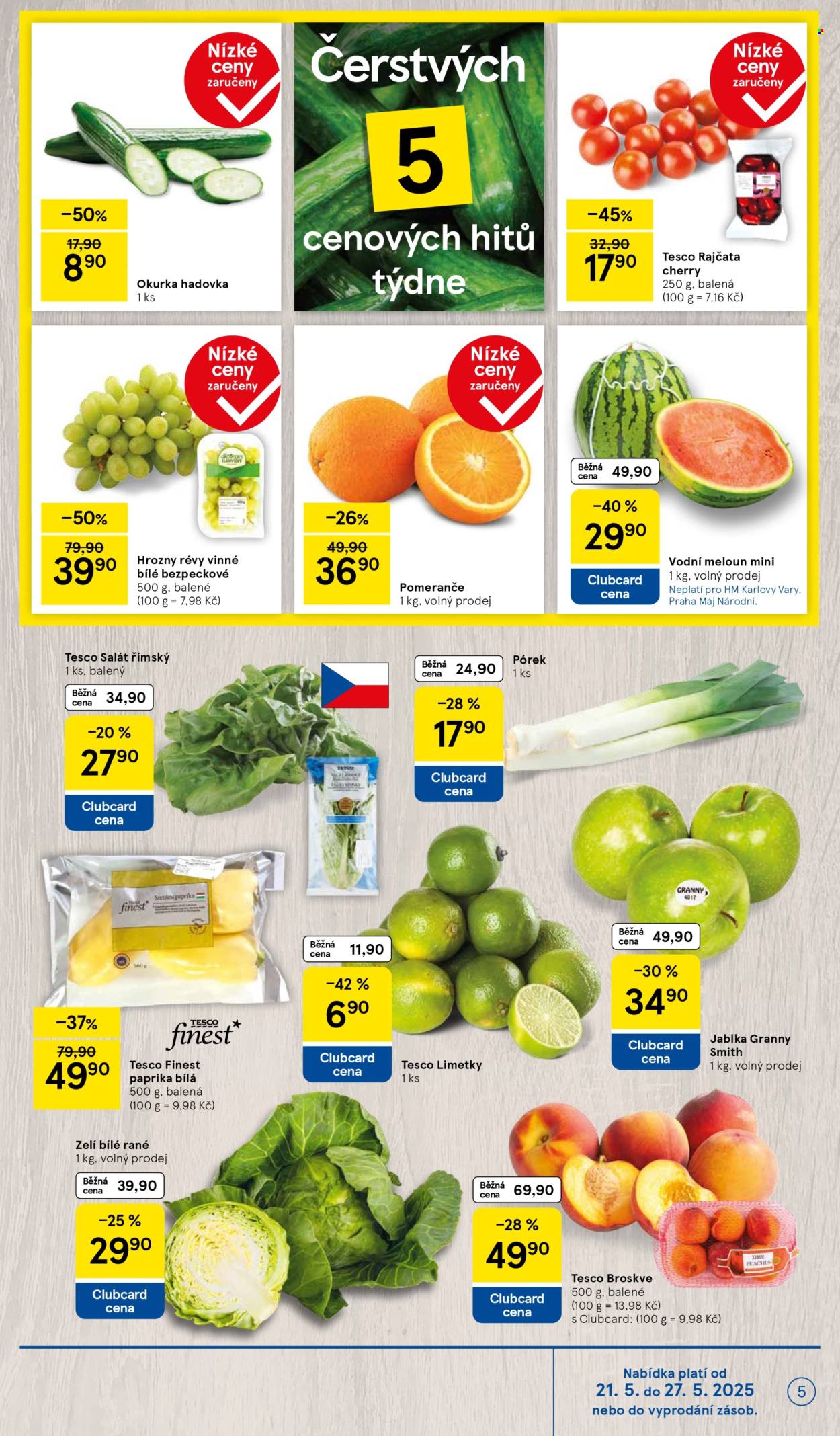 Leták TESCO - 21.5.2025 - 27.5.2025. Strana 5